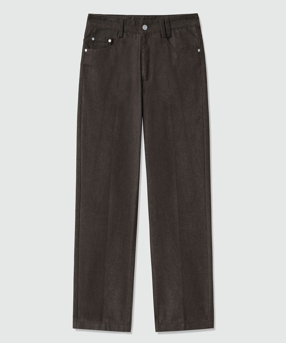 데케트(DECET) Dawn Cropped Tapered Jeans DCPT001CPBrown