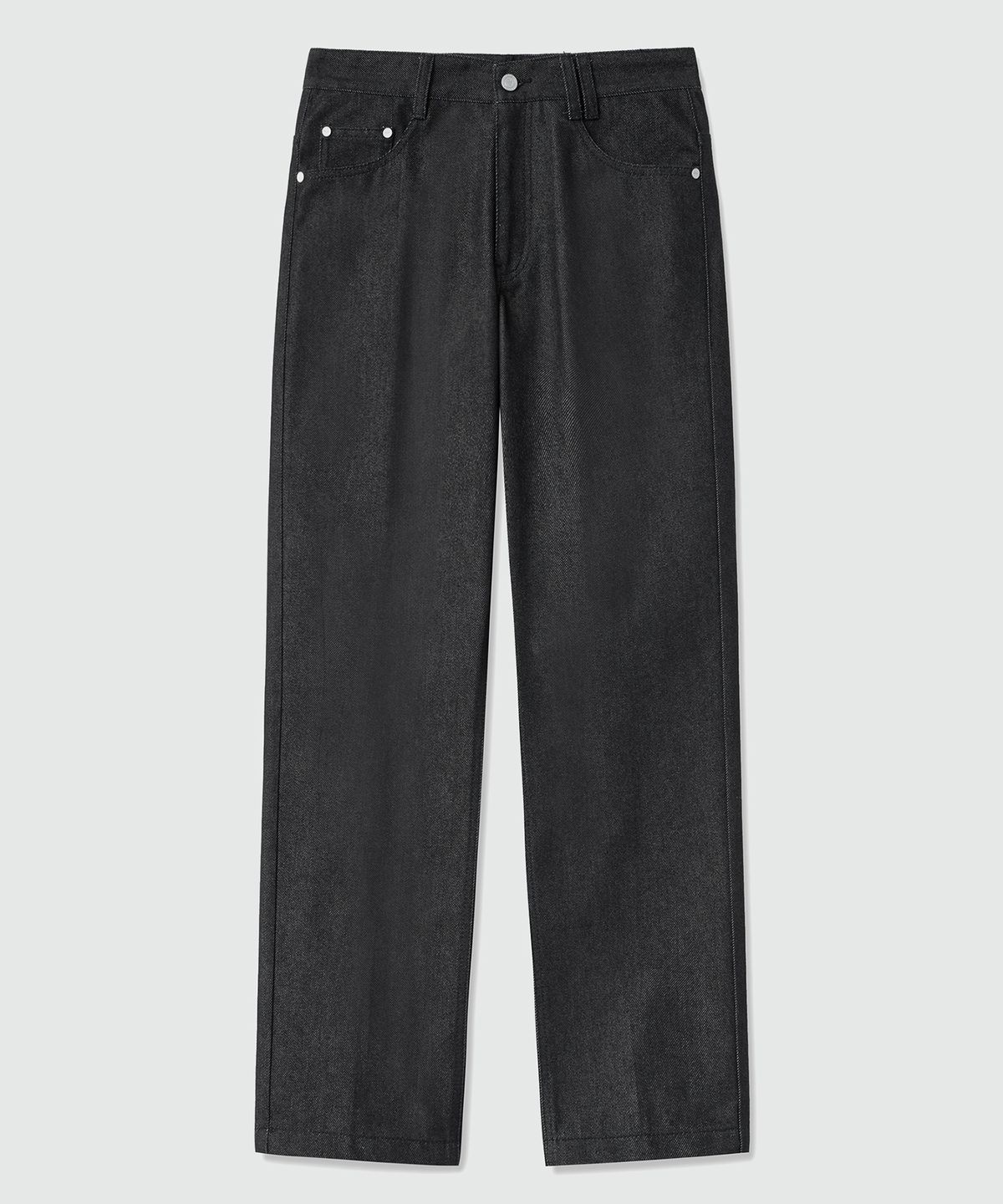 데케트(DECET) Dawn Cropped Tapered Jeans DCPT001CPBlack2