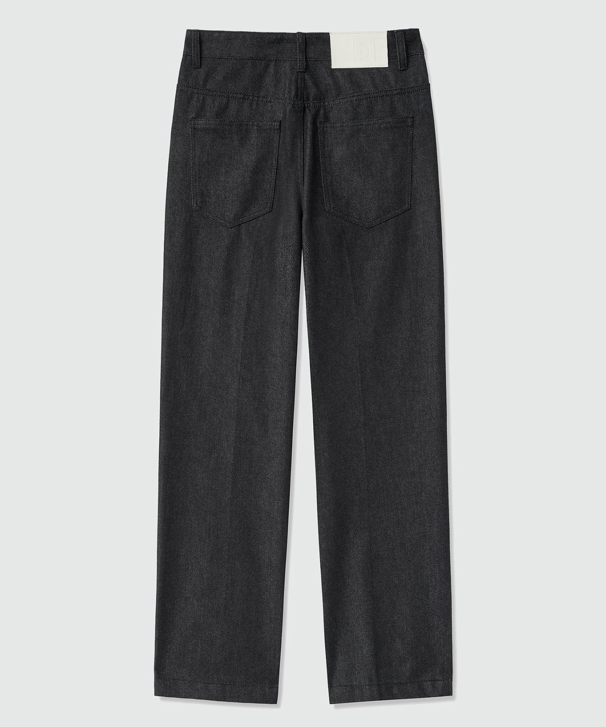 데케트(DECET) Dawn Cropped Tapered Jeans DCPT001CPBlack2