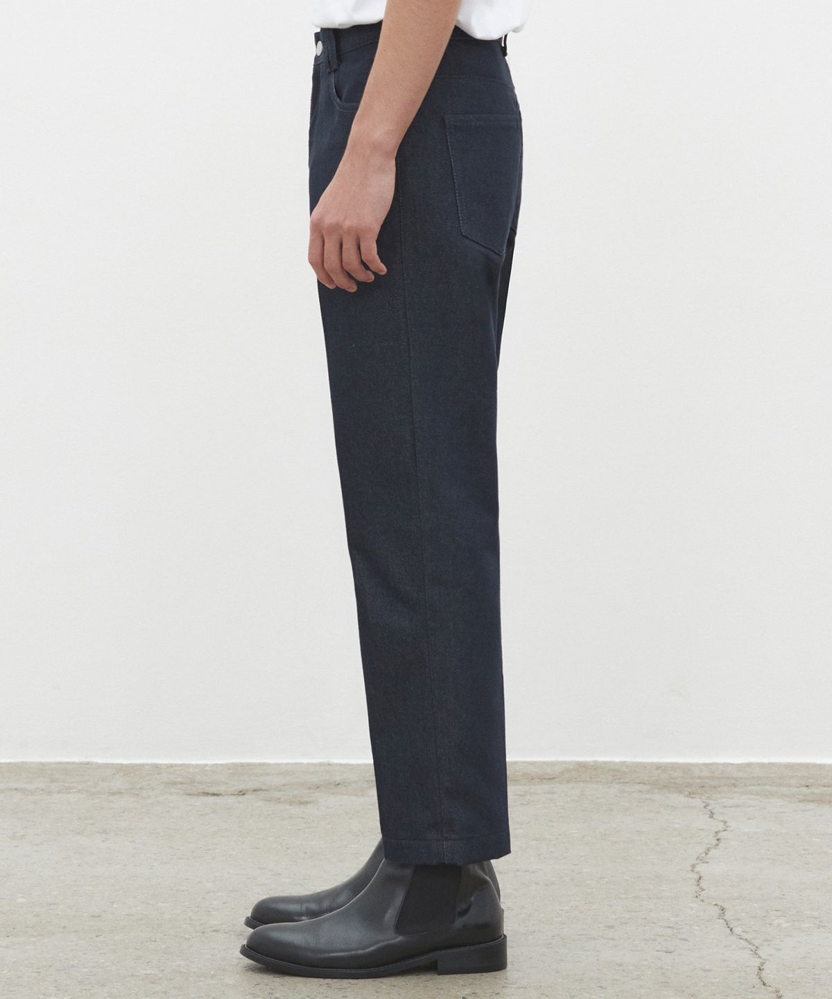 데케트(DECET) Dawn Cropped Tapered Jeans DCPT001CPIndigo2