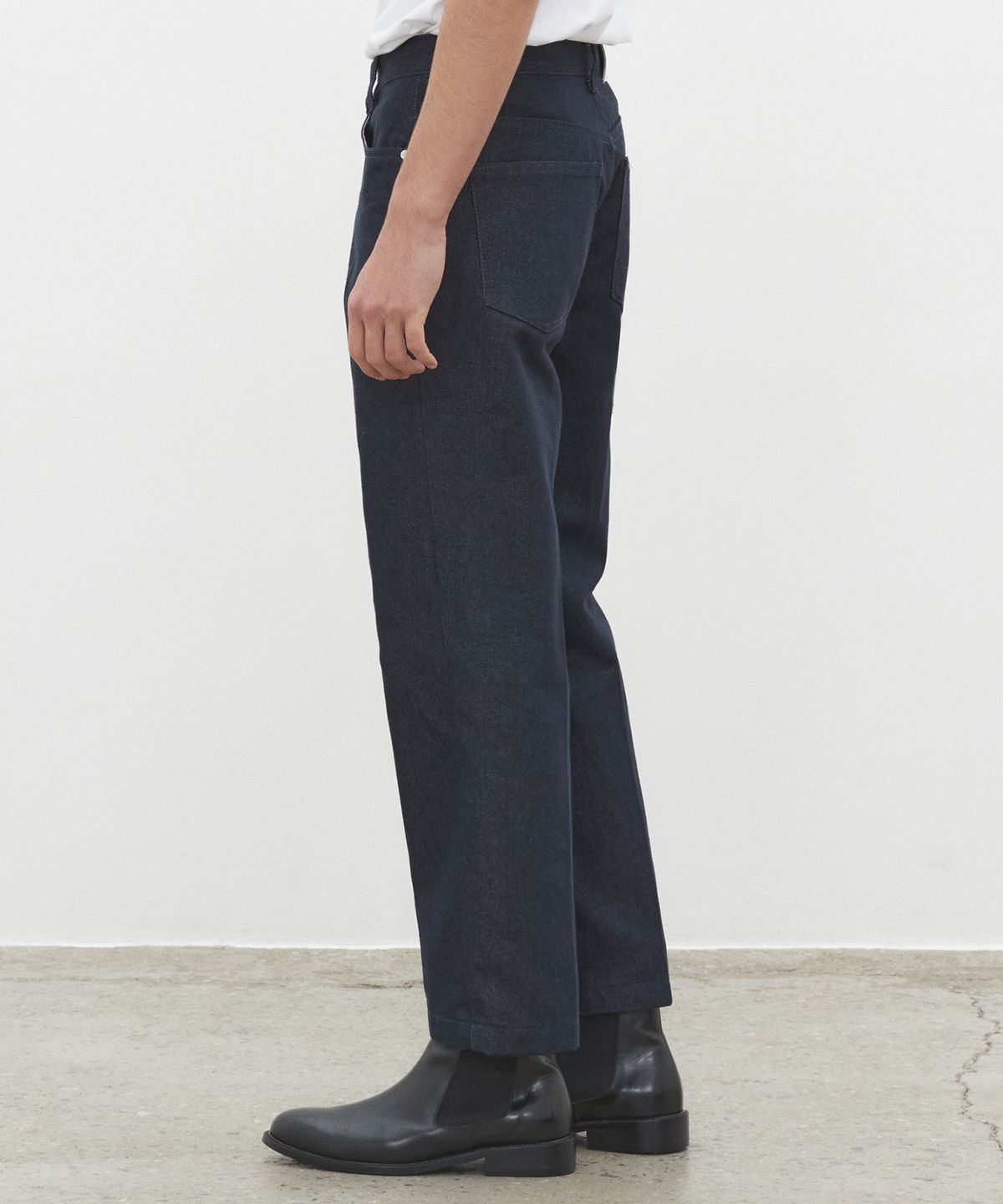 데케트(DECET) Dawn Cropped Tapered Jeans DCPT001CPIndigo2