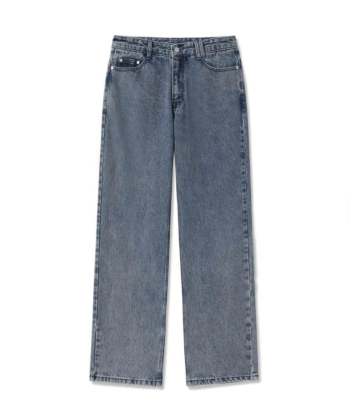 데케트(DECET) Dawn Semi Wide Jeans DCPT002STNGRBlue
