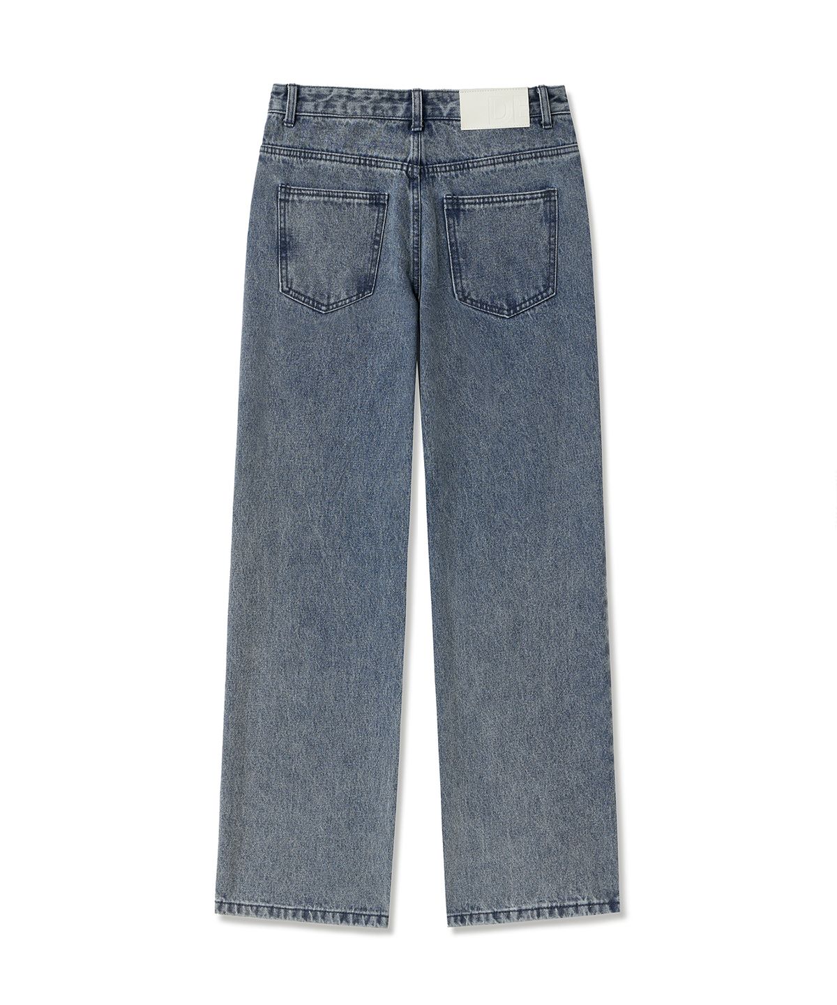 데케트(DECET) Dawn Semi Wide Jeans DCPT002STNGRBlue
