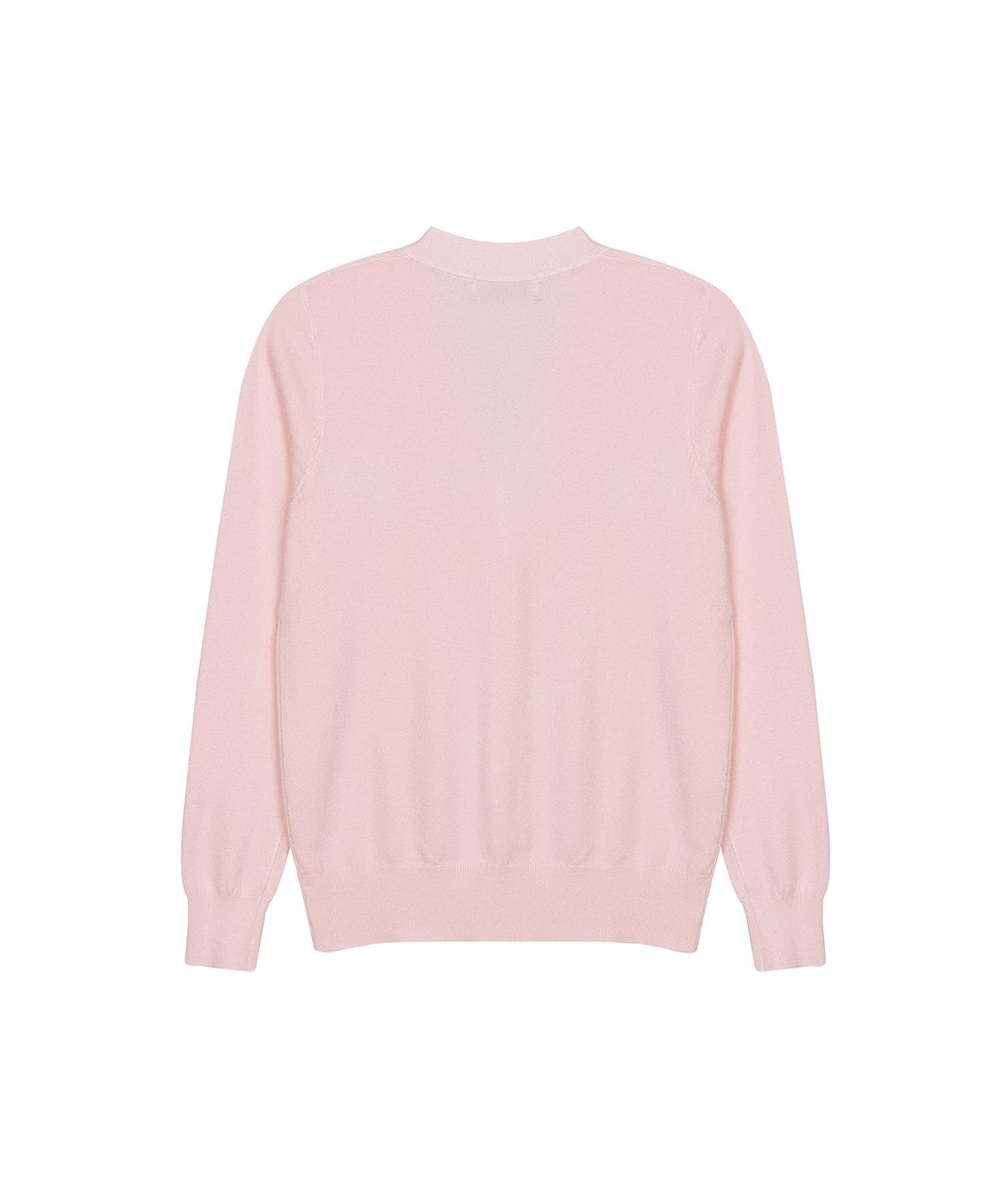 닉앤니콜(NICK&NICOLE) MINIMAL V NECK BUTTERFLY CARDIGAN_PINK
