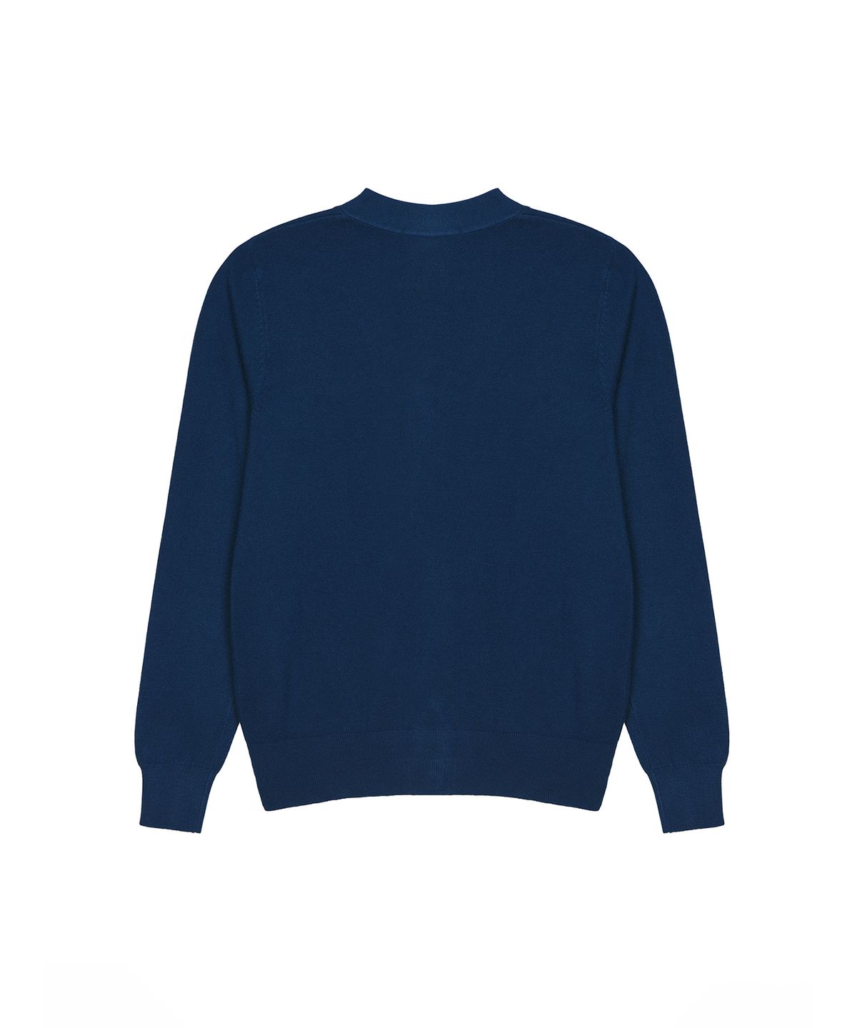 닉앤니콜(NICK&NICOLE) MINIMAL V NECK BUTTERFLY CARDIGAN_NAVY