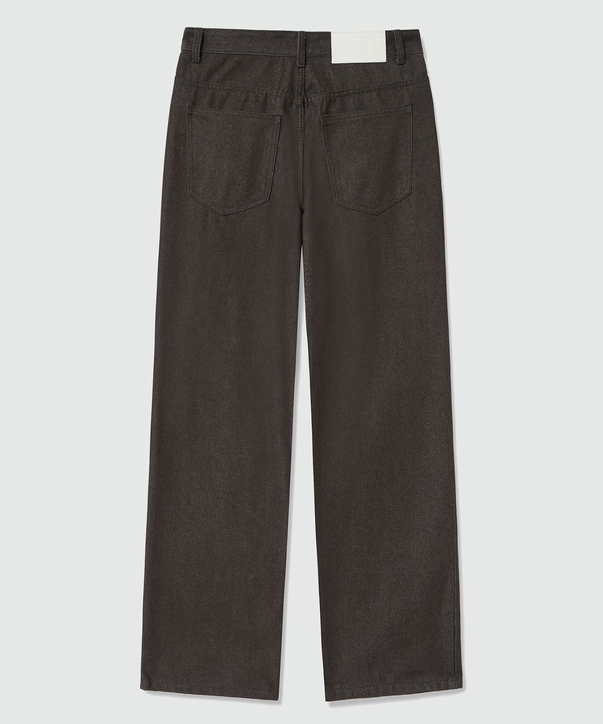 데케트(DECET) Dawn 2Pleats Wide Jeans DCPT007CPBrown