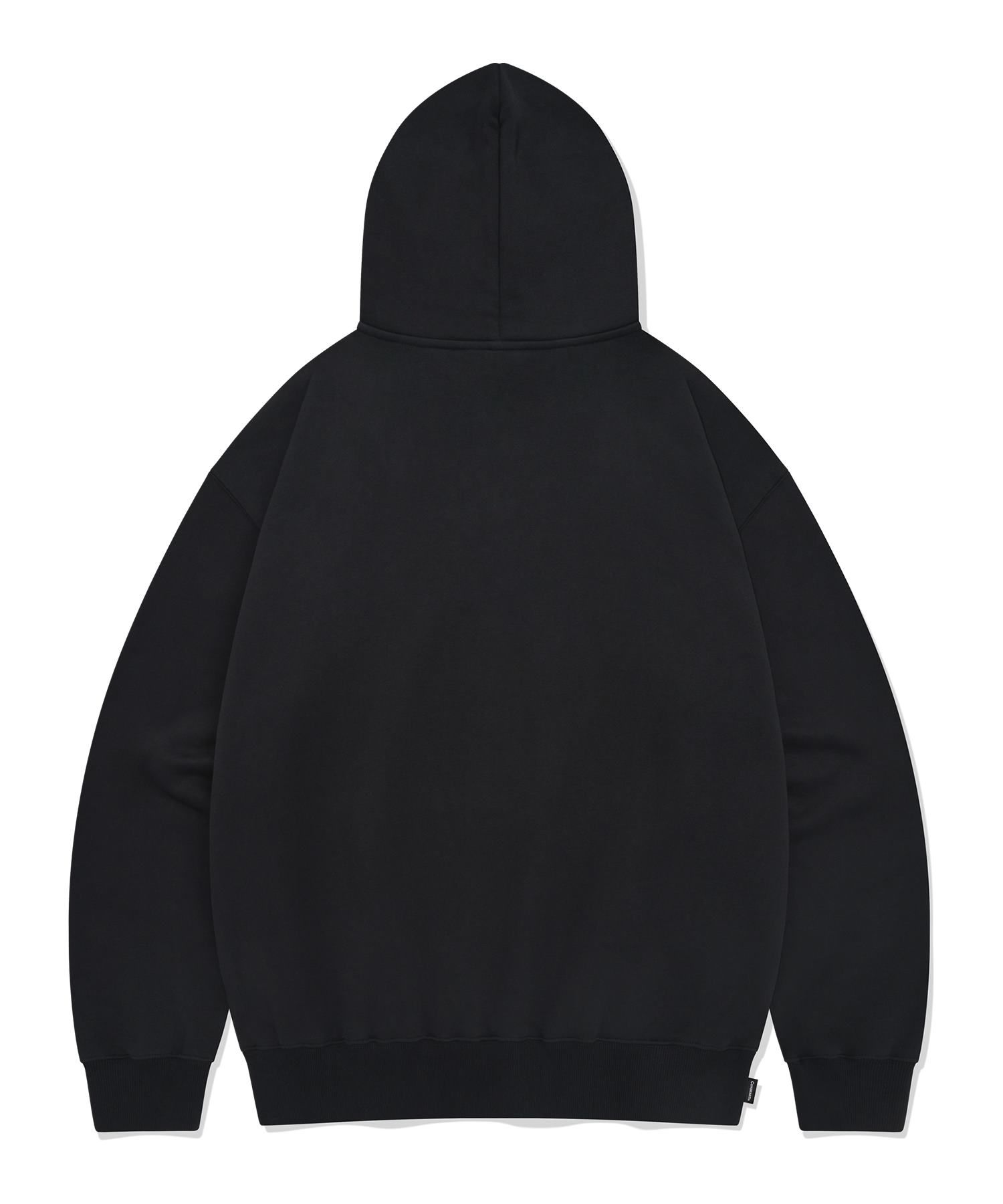 MUSINSA | COVERNAT authentic logo hoodie black