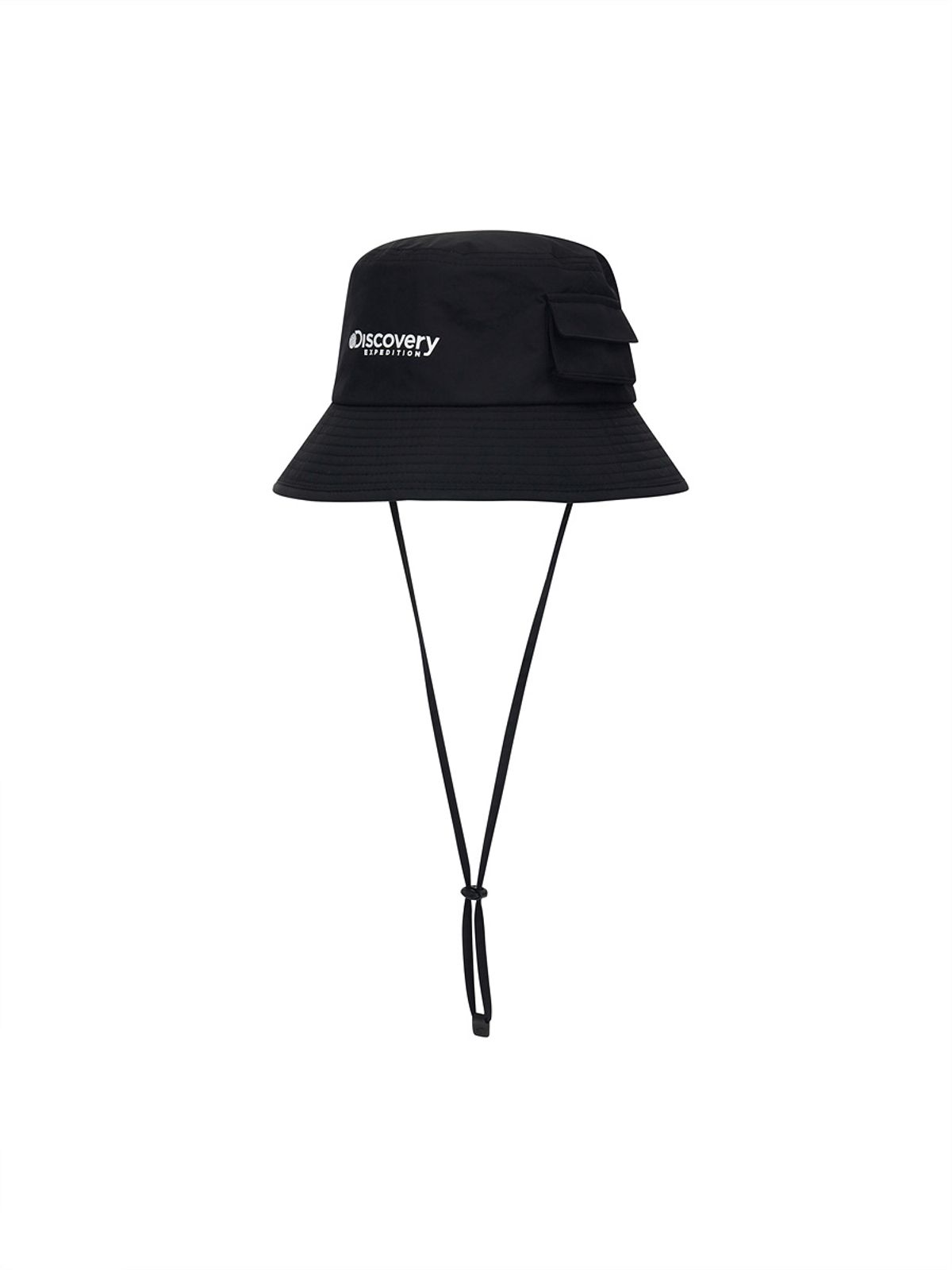 디스커버리 익스페디션(DISCOVERY EXPEDITION) 아웃도어 포켓 버킷햇 (BLACK)