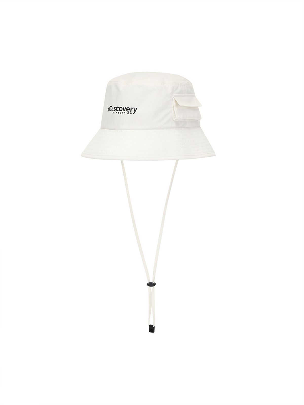 디스커버리 익스페디션(DISCOVERY EXPEDITION) 아웃도어 포켓 버킷햇 (IVORY)
