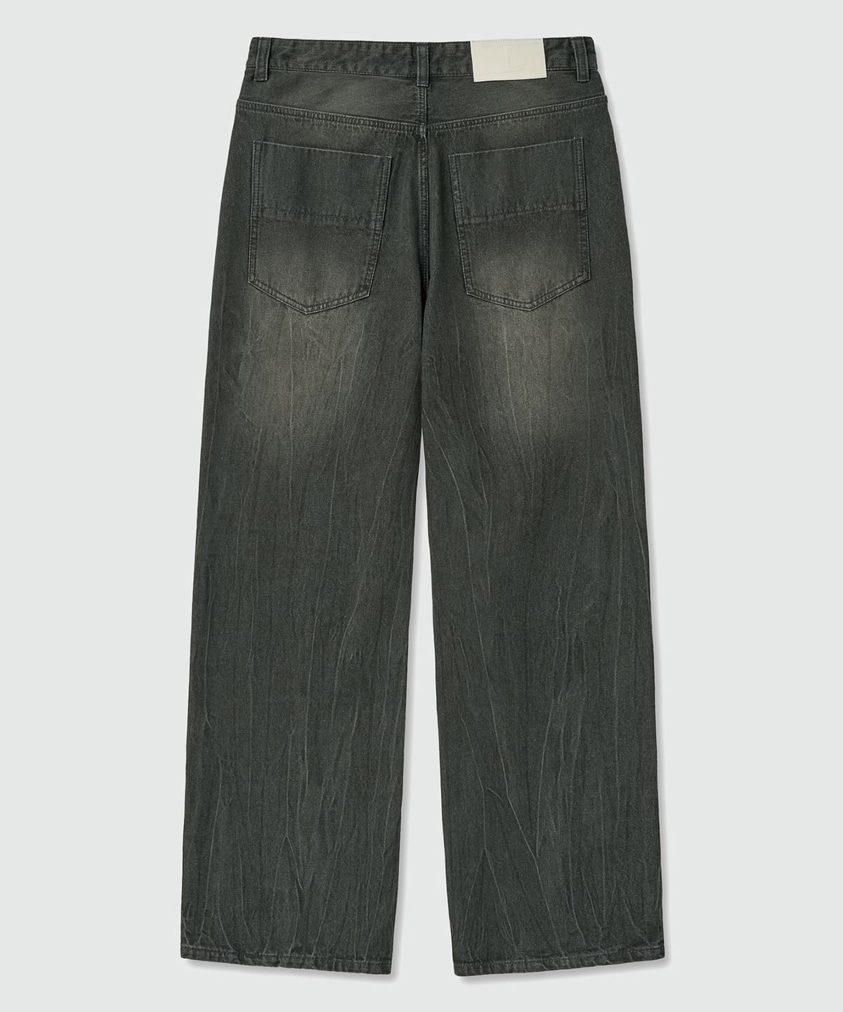 데케트(DECET) Mid Rise Wide Jeans DCPT027CRDKhaki