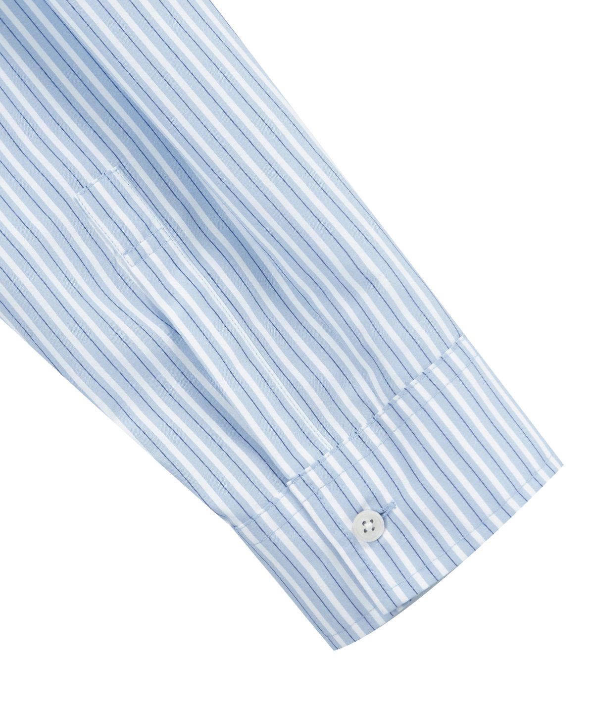 드로우핏(DRAW FIT) 오버사이즈 에센셜 스트라이프 셔츠 [BLUE]