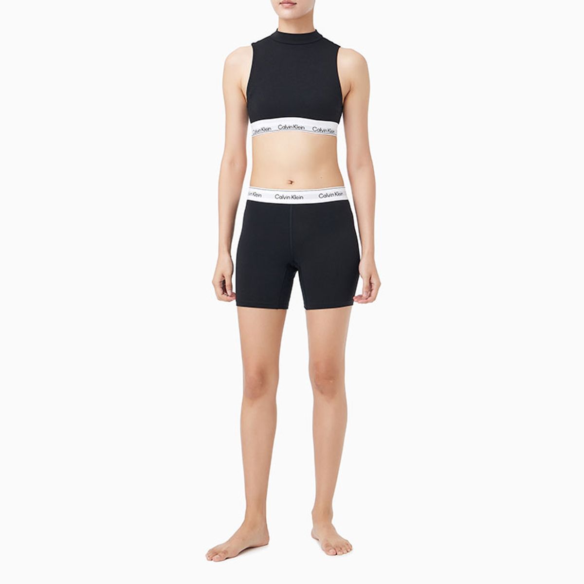 캘빈클라인 언더웨어(CALVIN KLEIN UNDERWEAR) 여성 아이콘 코튼 모달 박서 브리프_QF8528UB1