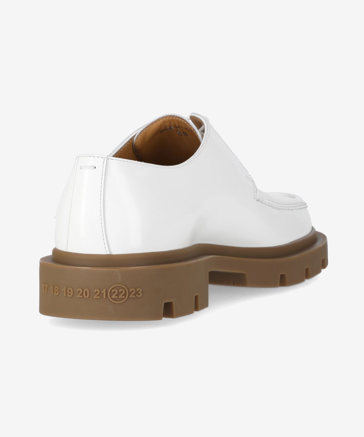 메종 마르지엘라(MAISON MARGIELA) 아이비 더비 슈즈 - 화이트 믹스 / S58WQ0133P3827H8339