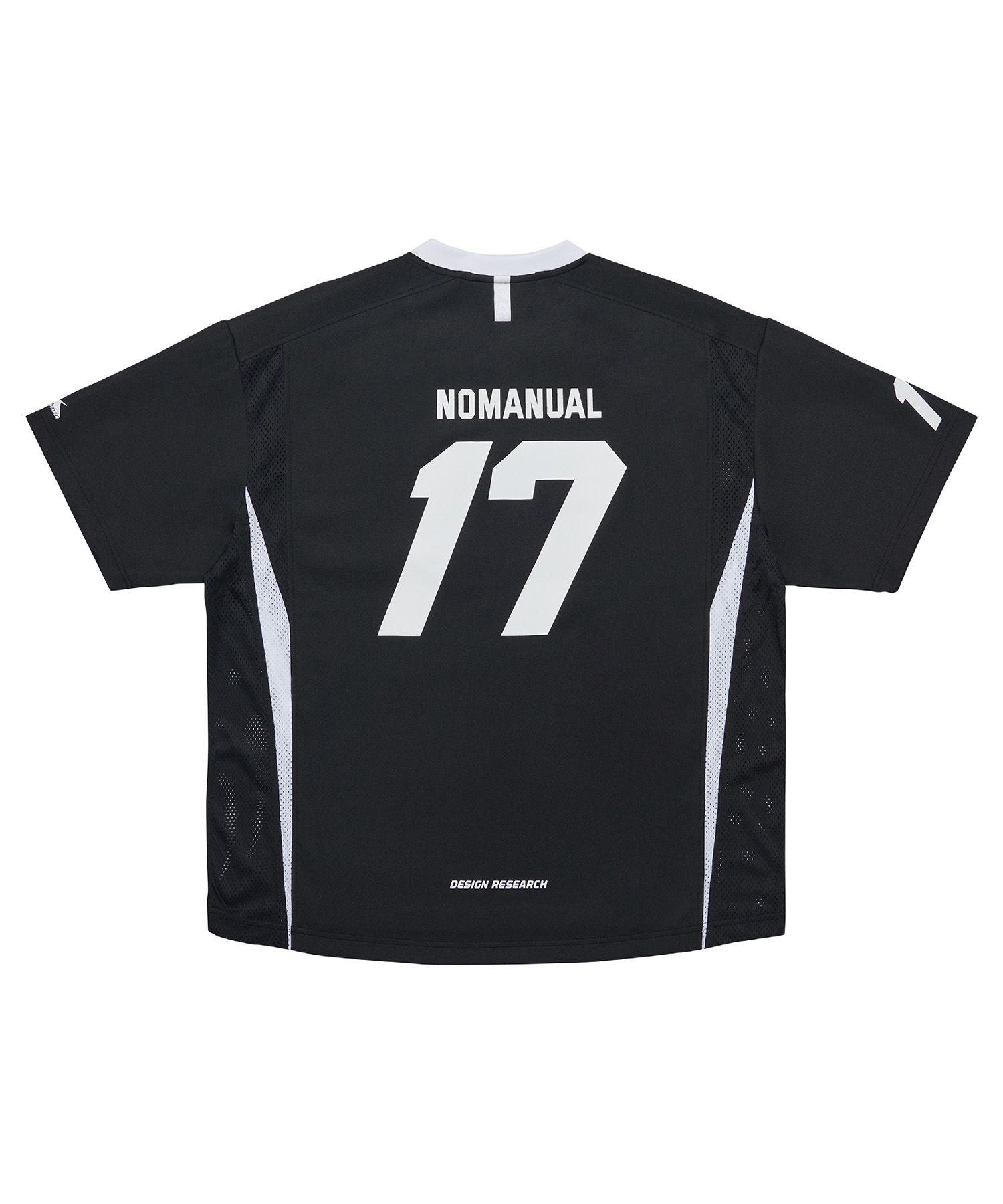 人気★NOMANUAL★17 MESH BLOCK FOOTBALL JERSEY MUSINSA | NOMANUAL 17 MESH BLOCK FOOTBALL JERSEY - BLACK