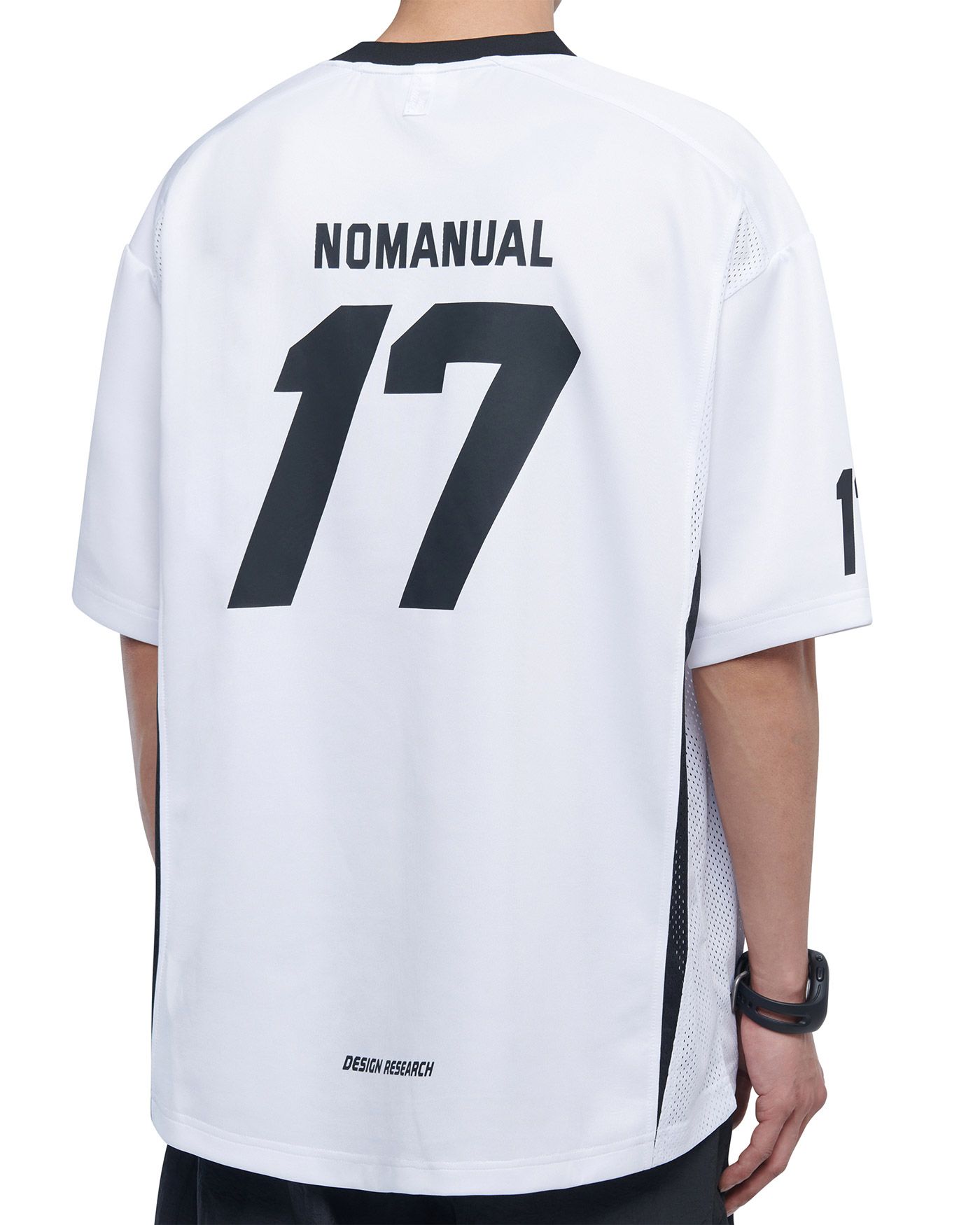 日本未入荷NOMANUALの17 MESH BLOCK FOOTBALL JERSEY 全2色 MUSINSA公式 | NOMANUAL 17 MESH BLOCK FOOTBALL JERSEY - WHITE