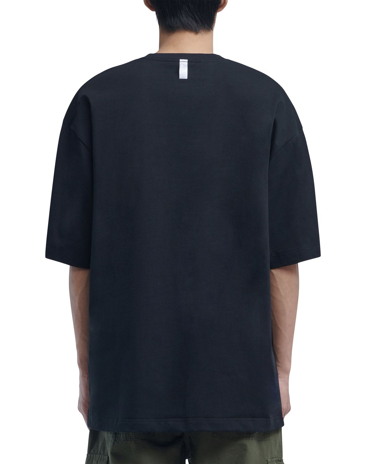 노매뉴얼(NOMANUAL) RAVE T-SHIRT - BLACK