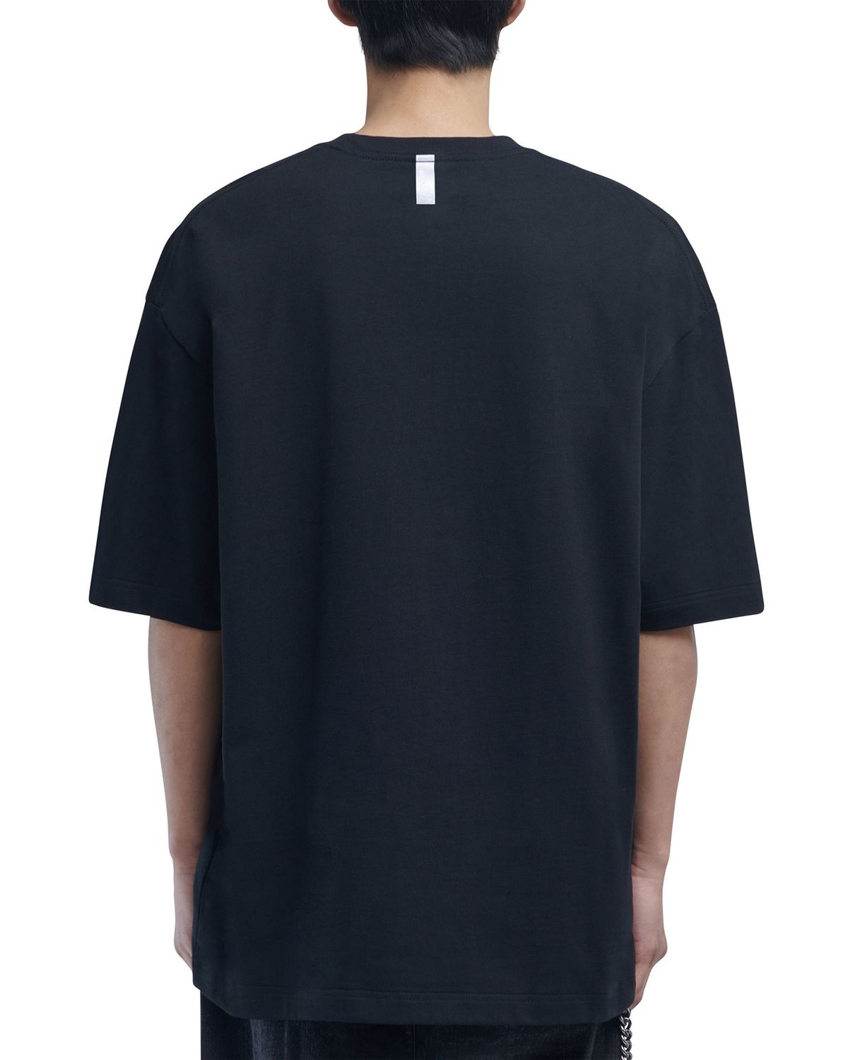 노매뉴얼(NOMANUAL) CULT T-SHIRT - BLACK