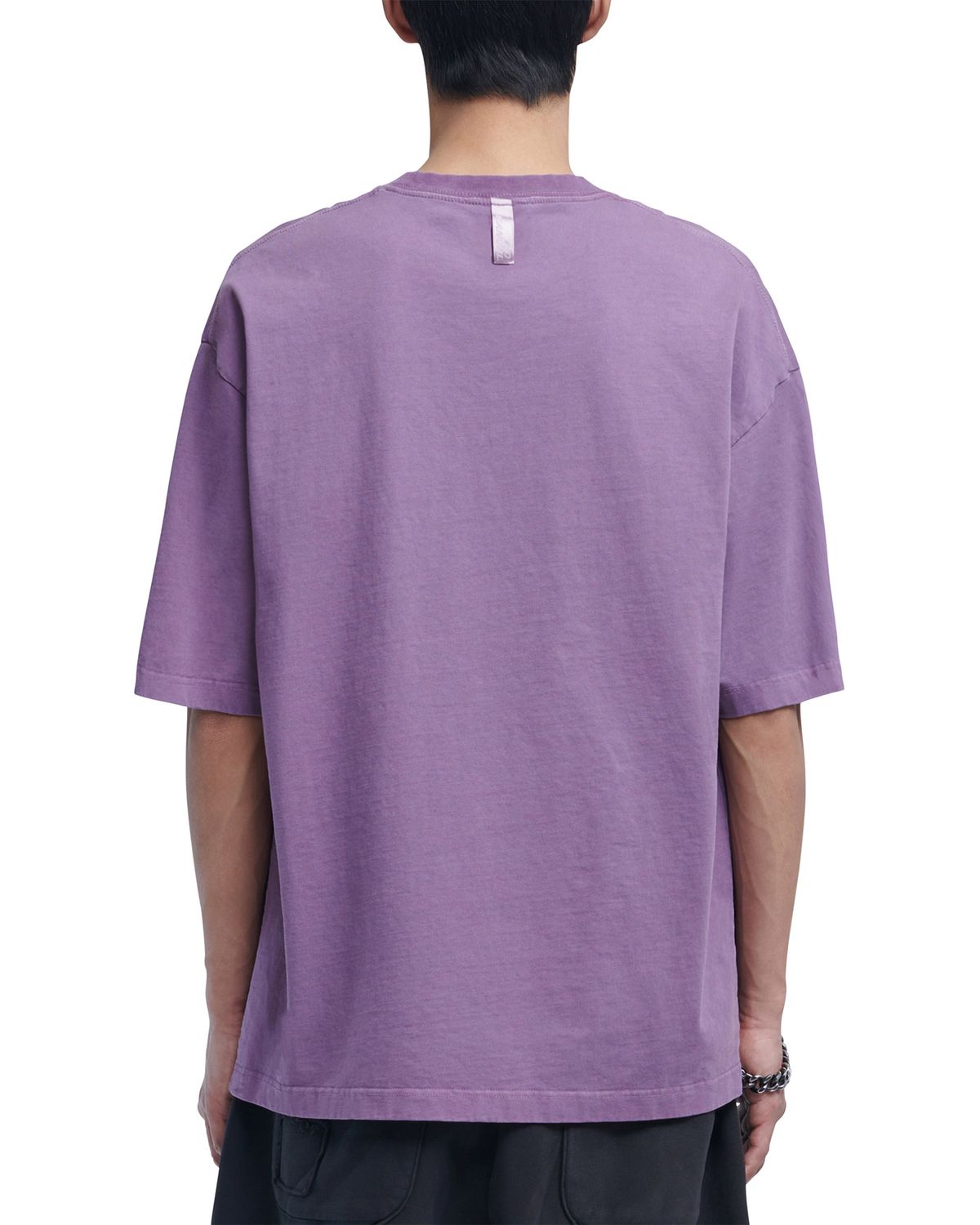 노매뉴얼(NOMANUAL) A.L T-SHIRT - PURPLE