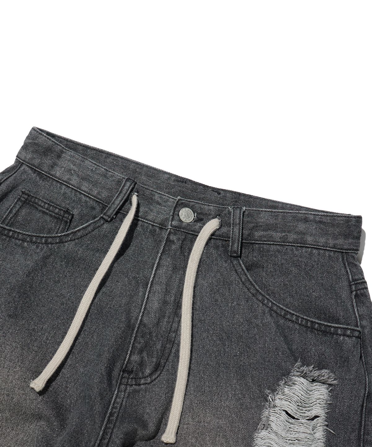 브라운브레스(BROWNBREATH) B CARGO JEAN - BLACK