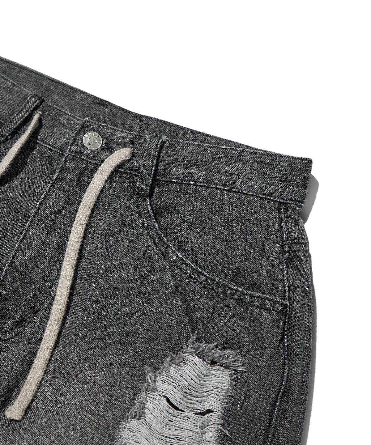 브라운브레스(BROWNBREATH) B CARGO JEAN - BLACK