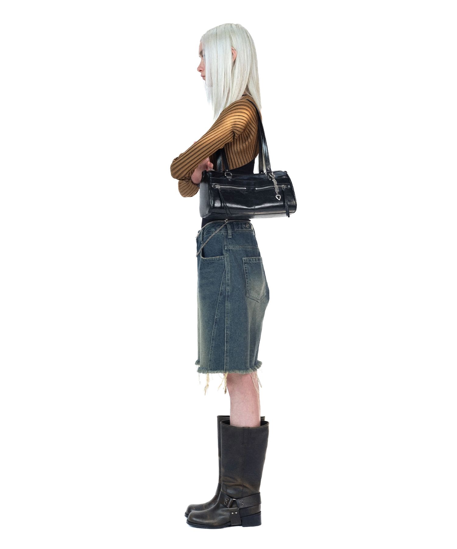 MUSINSA | fennec READY DUFFLE BAG - BLACK