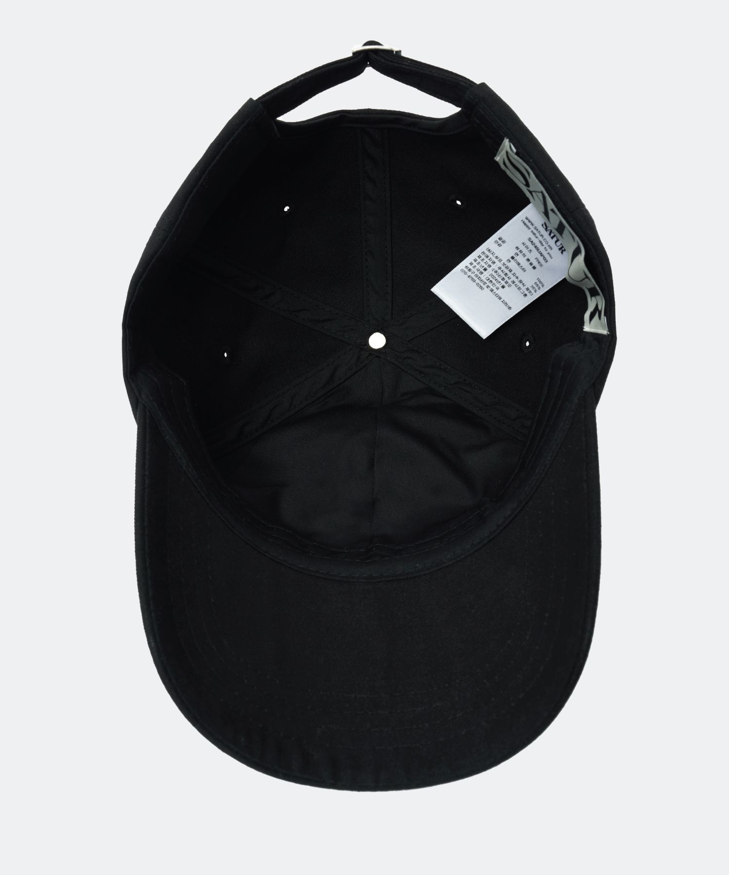 ★関税/送料込★Satur★Vintage Casual Applique Ball Cap MUSINSA | SATUR Vintage Casual Applique Ball Cap Black