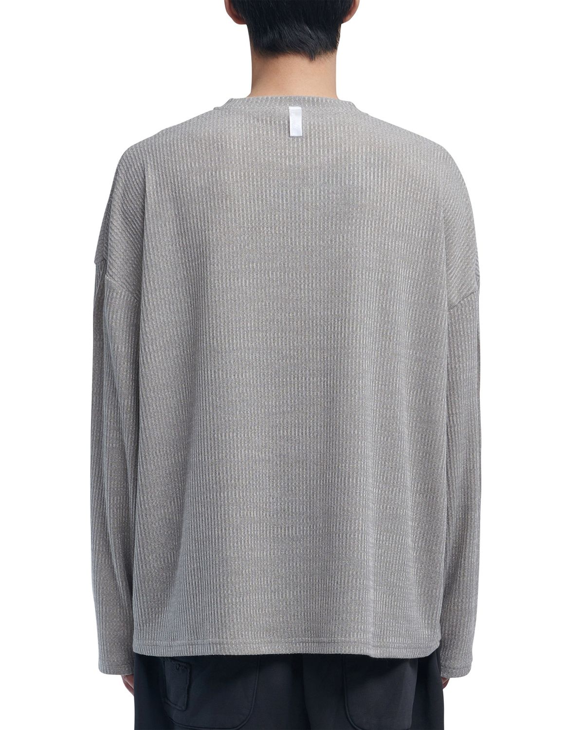 노매뉴얼(NOMANUAL) S.N.A KNIT LONG SLEEVE - OATMEAL