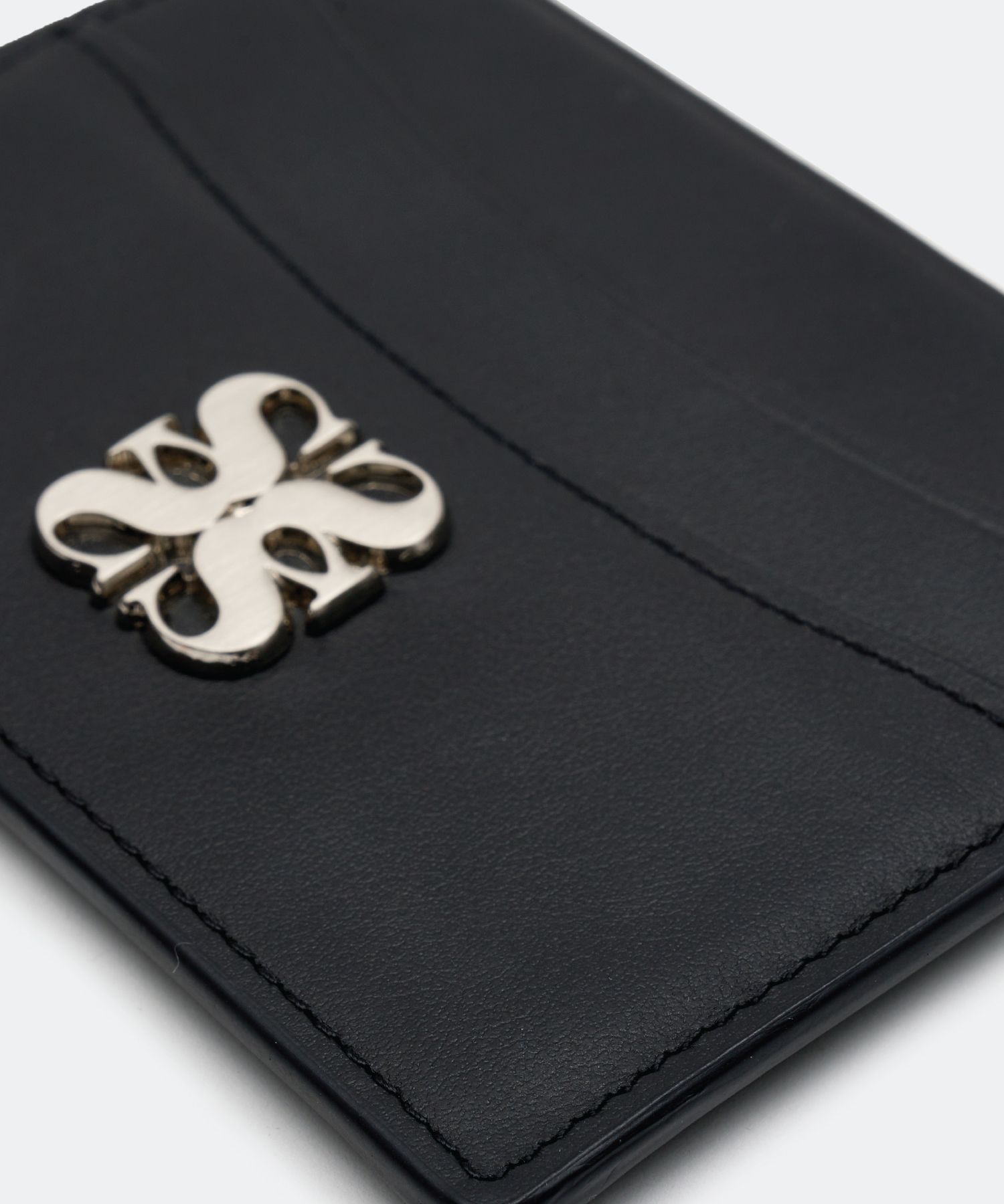MUSINSA | SATUR Riga Leather Card Holder Classic Black