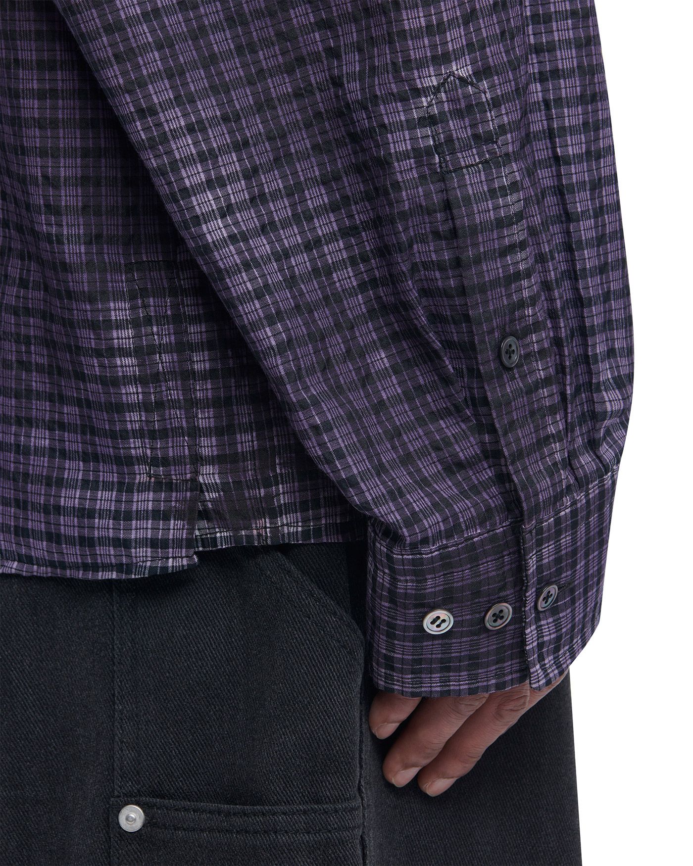 シャツ NOMANUAL OVERDYED CHECK SHIRT 4HA007 NOMANUAL】O.D CHECK SHIRT | OUR BRAND,NOMANUAL | PRESSING