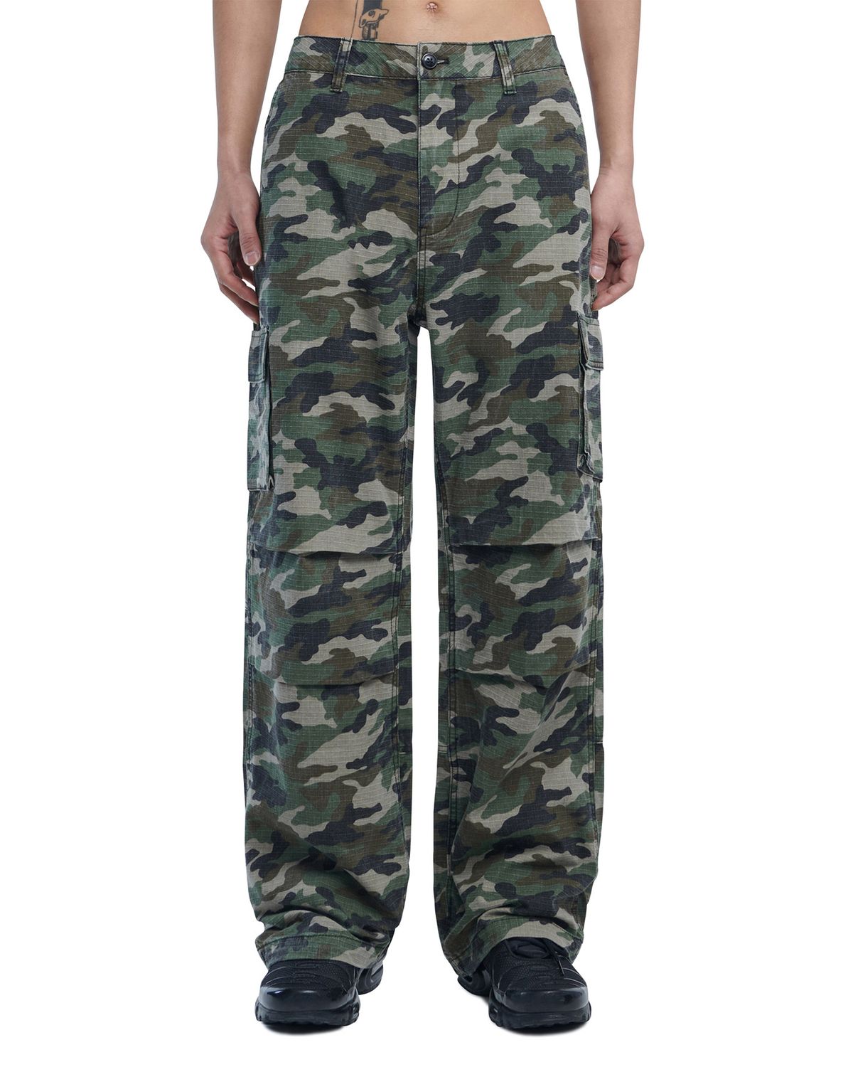 노매뉴얼(NOMANUAL) T.C.U PANTS - CAMO