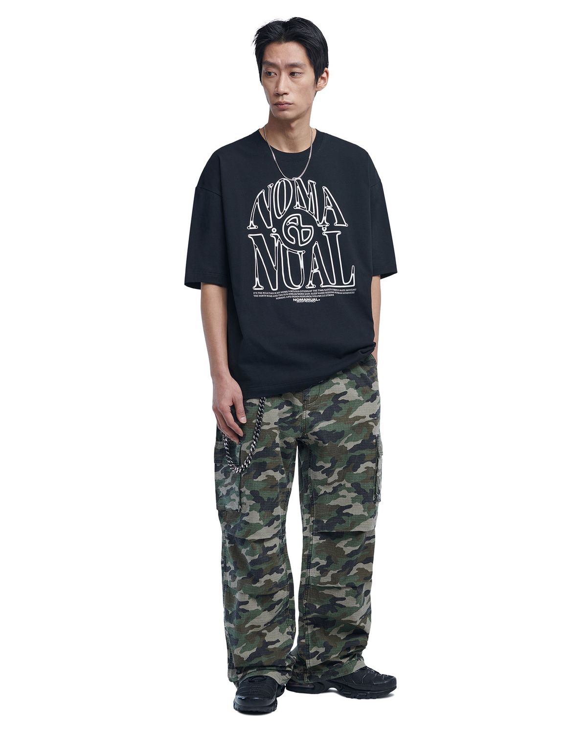 노매뉴얼(NOMANUAL) T.C.U PANTS - CAMO