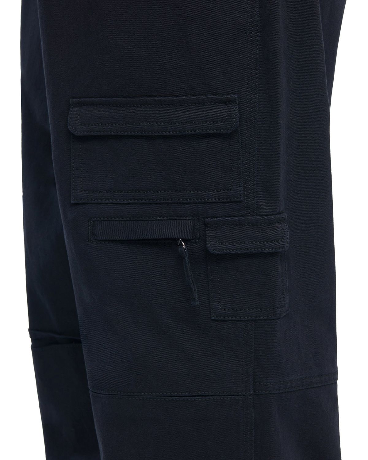 노매뉴얼(NOMANUAL) UTILITY CARGO PANTS - WASHED BLACK