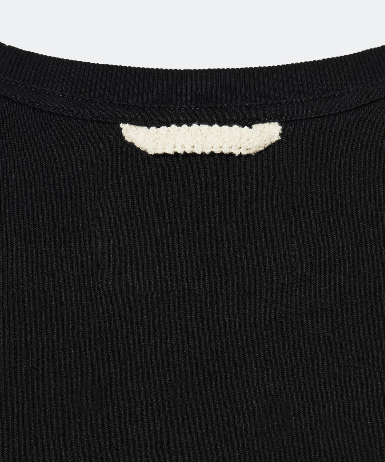 ★SATUR★ Classic Logo Basic Sweatshirt Classic Black SA251M MUSINSA | SATUR classic logo sweatshirt classic black