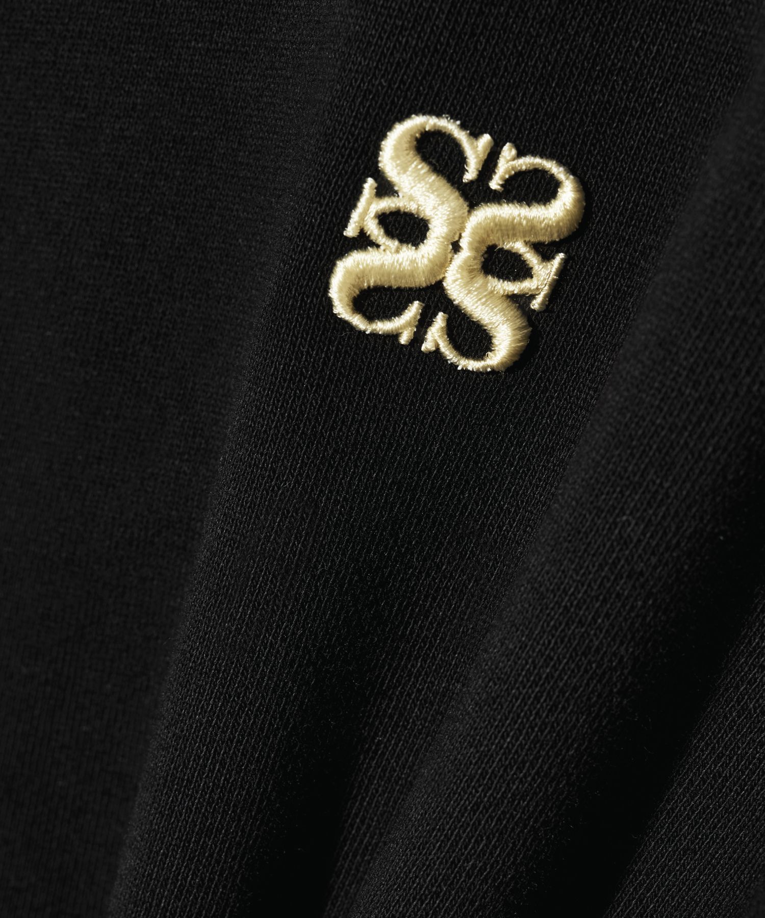MUSINSA | SATUR Classic Logo Basic Sweatshirt Classic Black