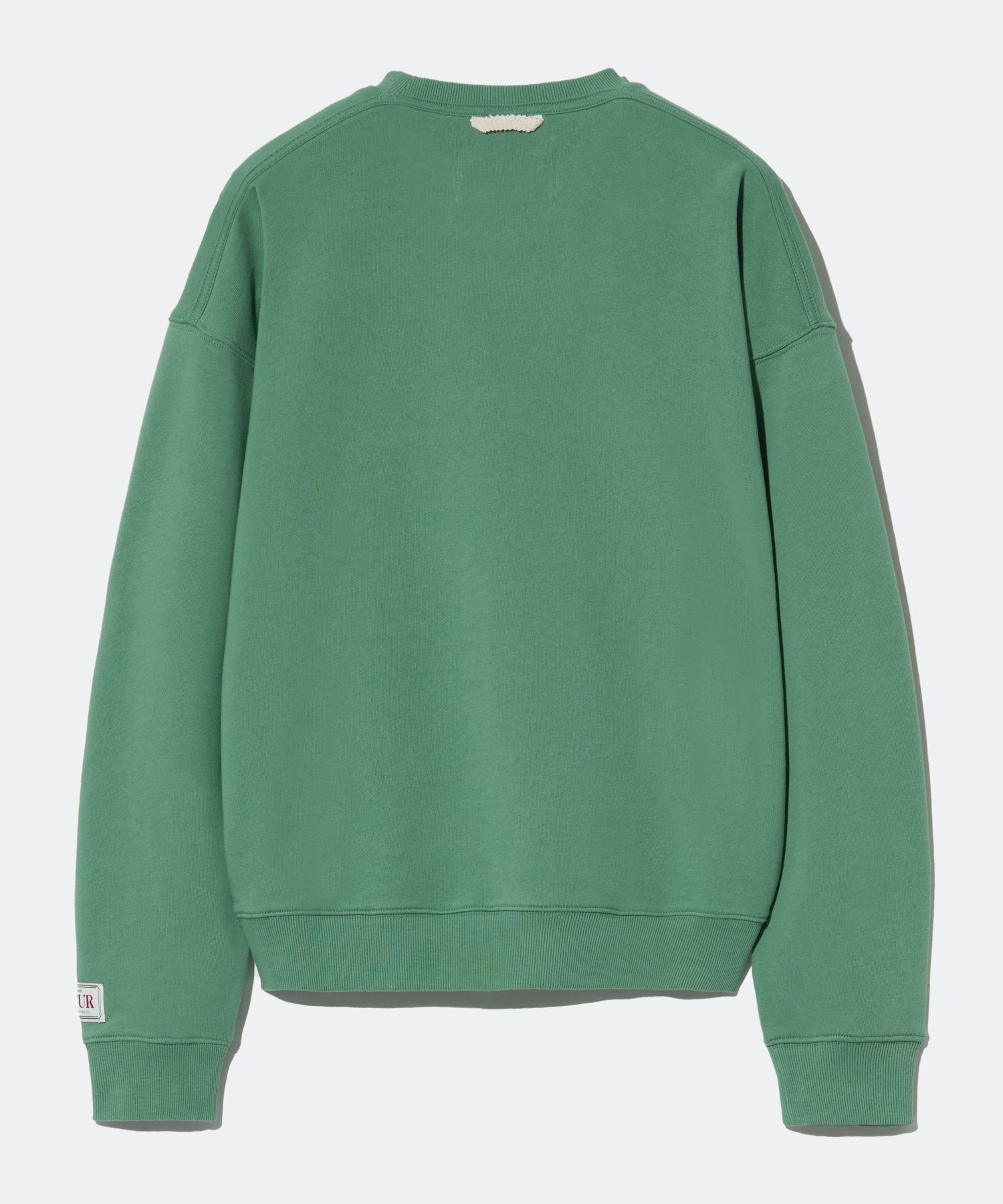 スウェット・トレーナー SATUR Classic Logo Basic Sweatshirt Sage Green MUSINSA | SATUR Classic Logo Basic Sweatshirt Sage Green