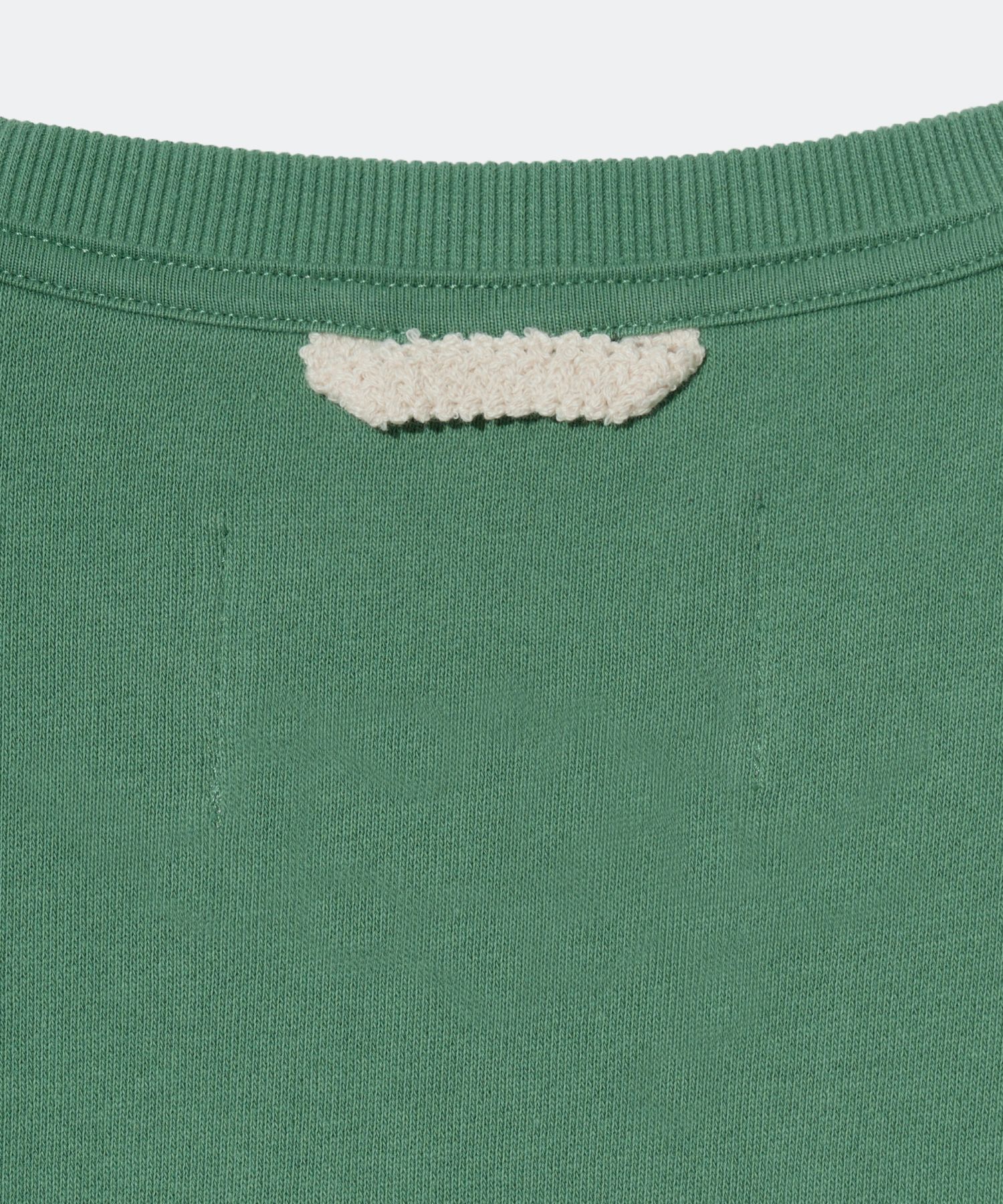 MUSINSA | SATUR Classic Logo Basic Sweatshirt Sage Green