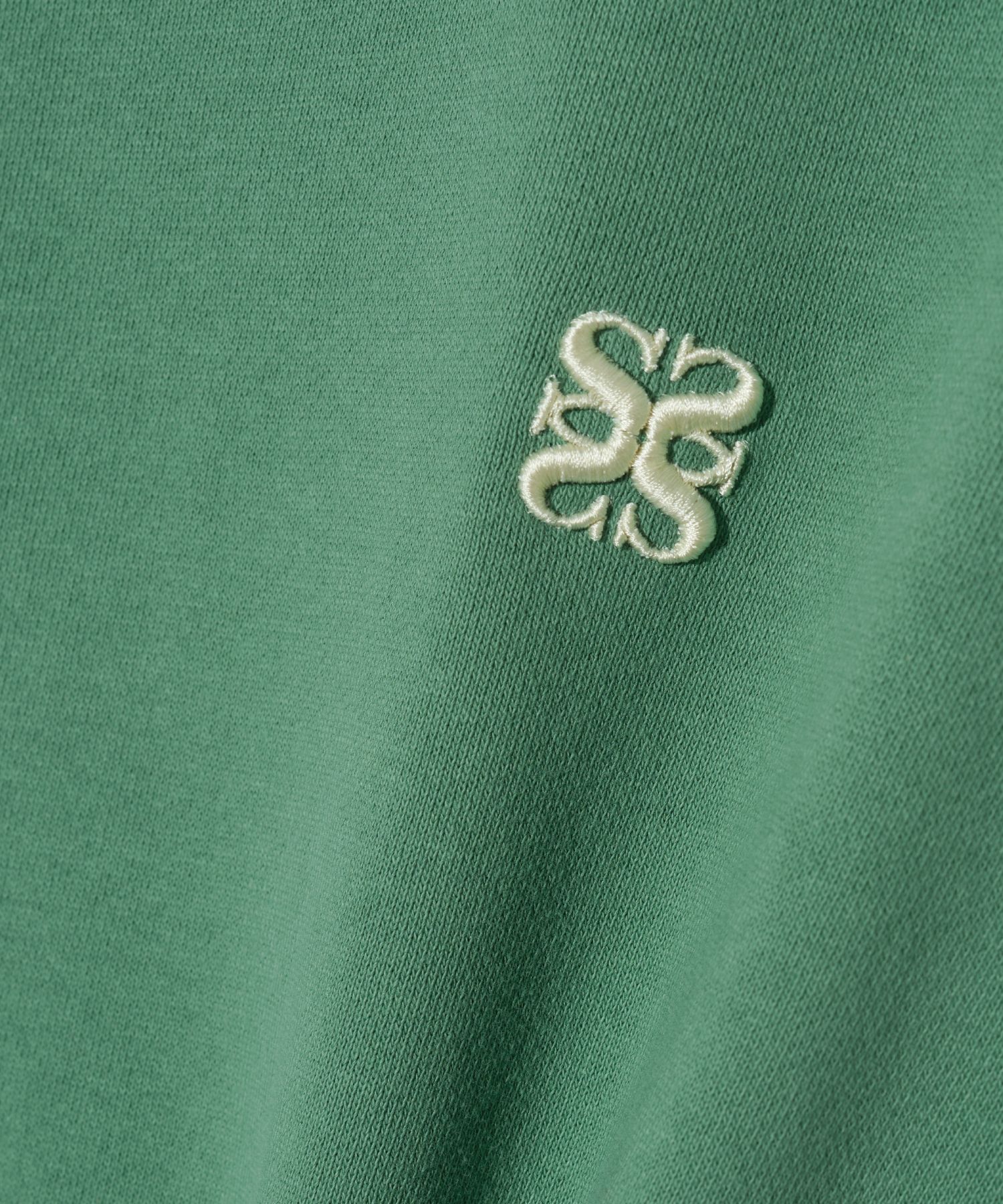スウェット・トレーナー SATUR Classic Logo Basic Sweatshirt Sage Green MUSINSA | SATUR Classic Logo Basic Sweatshirt Sage Green