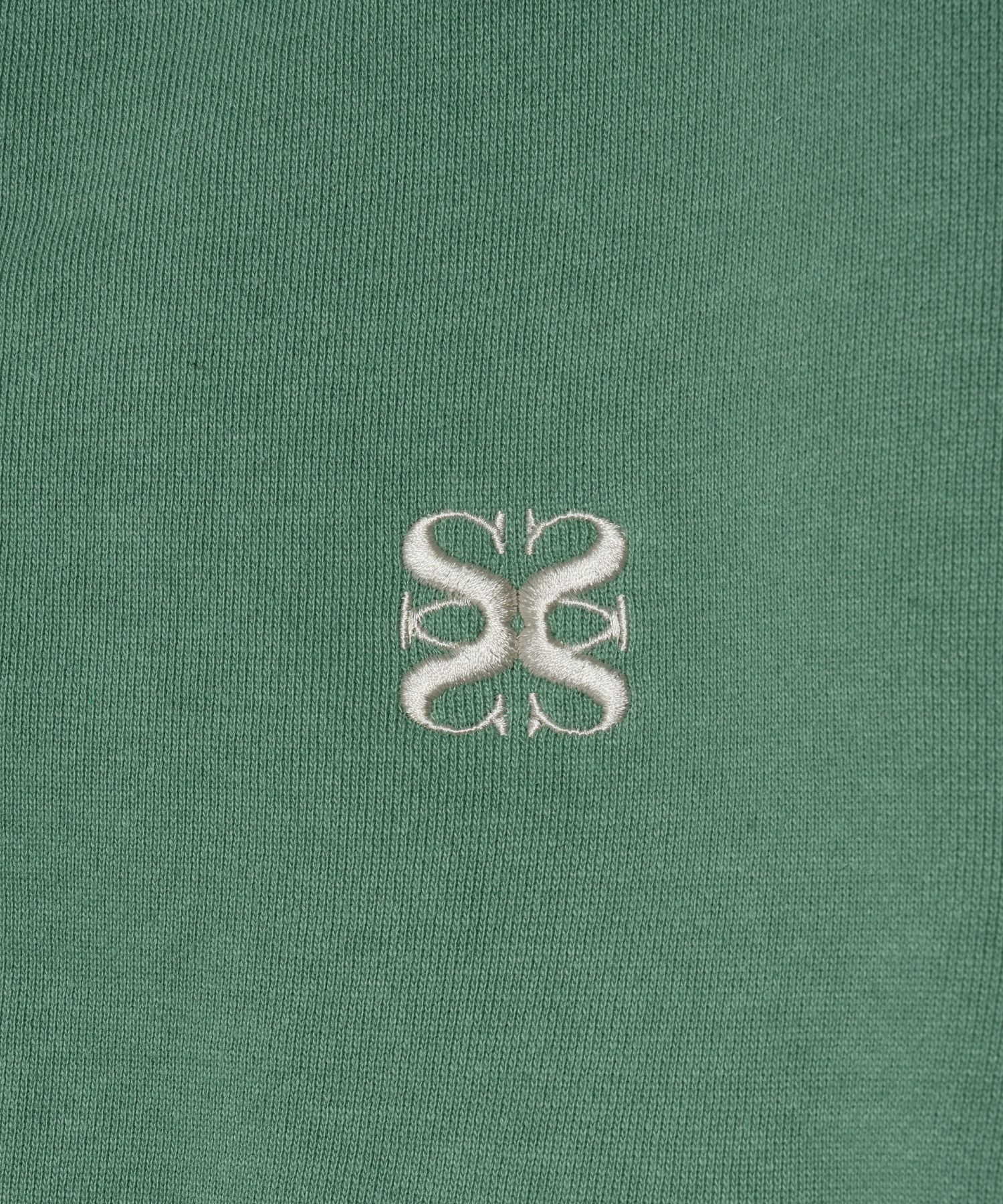 MUSINSA公式 | SATUR Theo Cotton All Day Hooded Zip-Up Sage Green