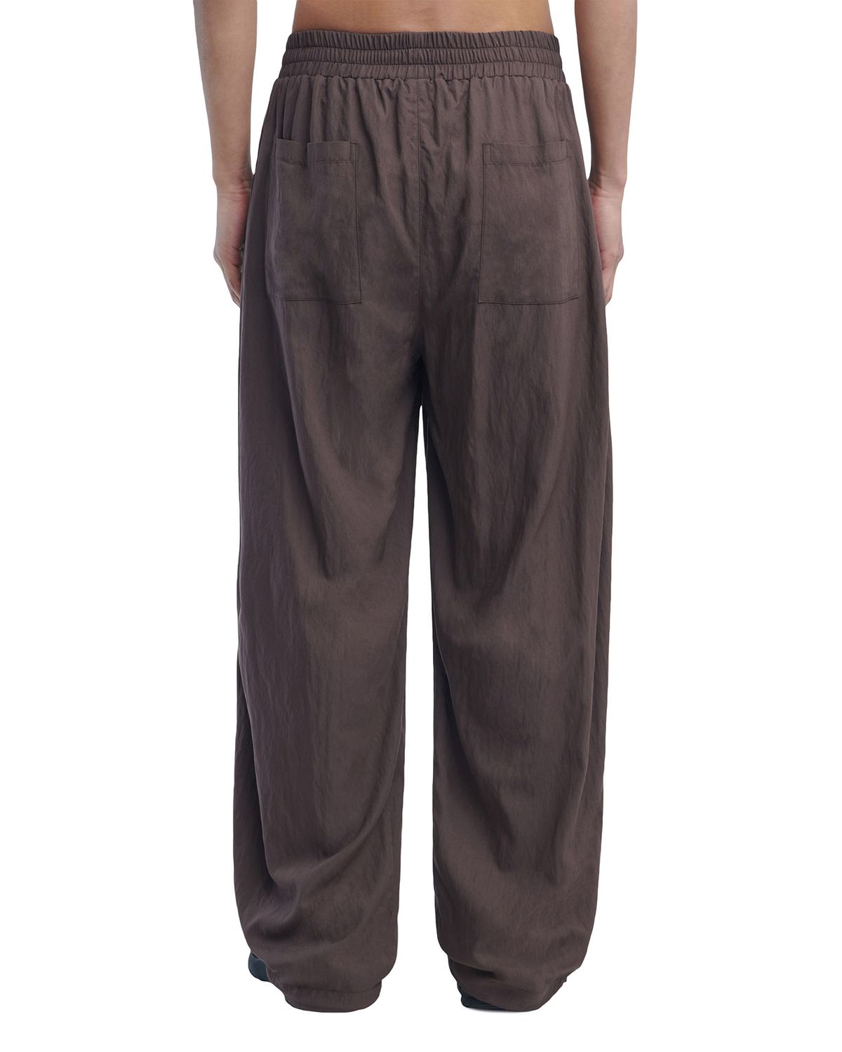 노매뉴얼(NOMANUAL) 3DT NYLON PANTS - BROWN