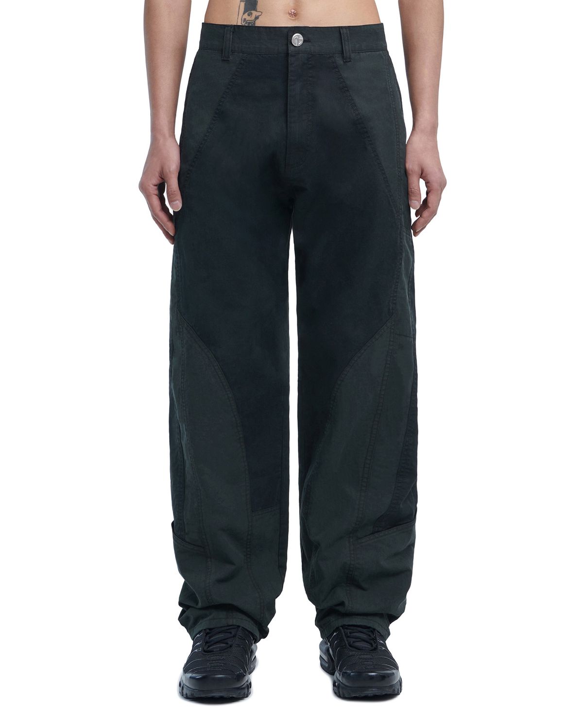 노매뉴얼(NOMANUAL) F.P PANTS - BLACK