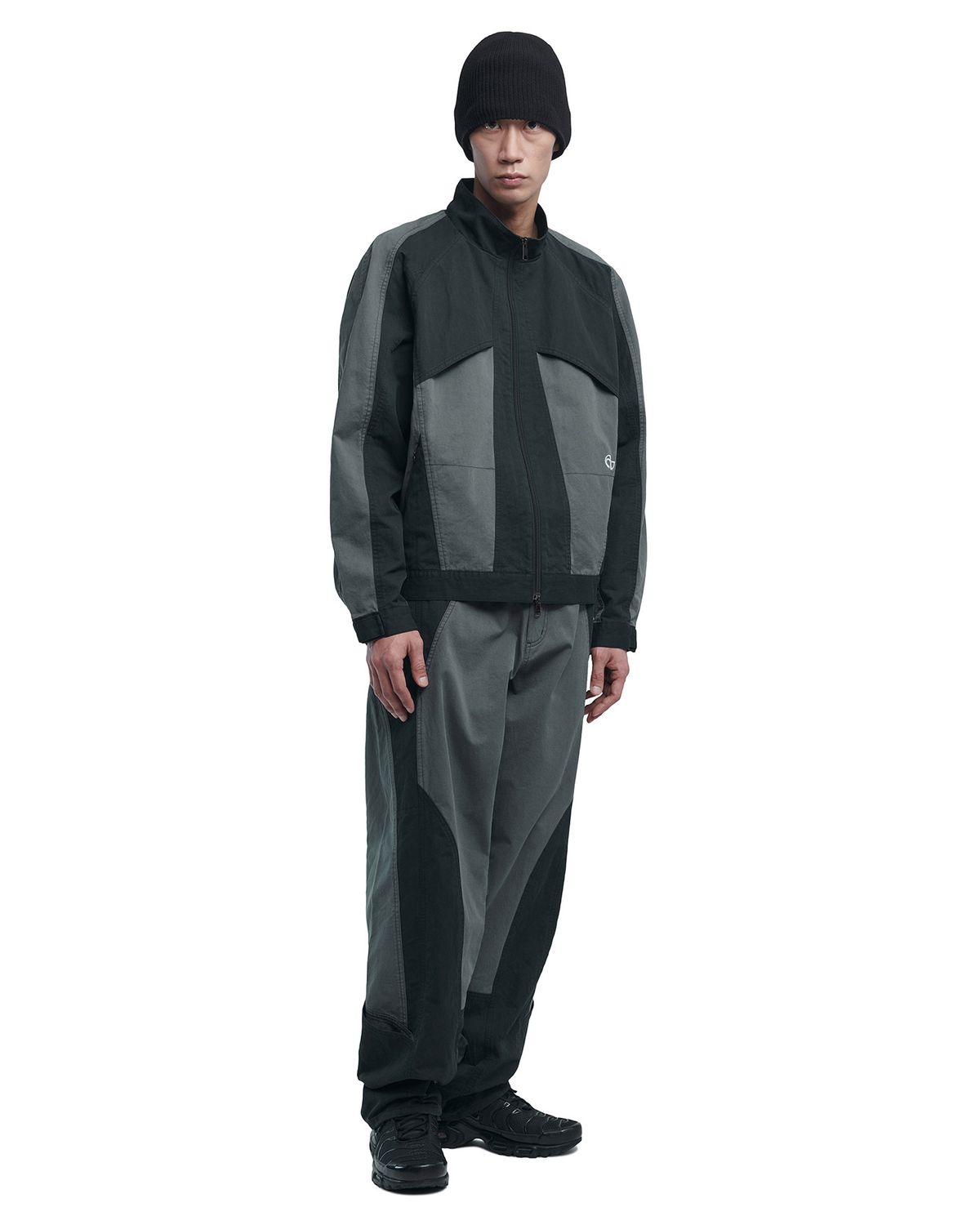 노매뉴얼(NOMANUAL) F.P PANTS - KHAKI GRAY