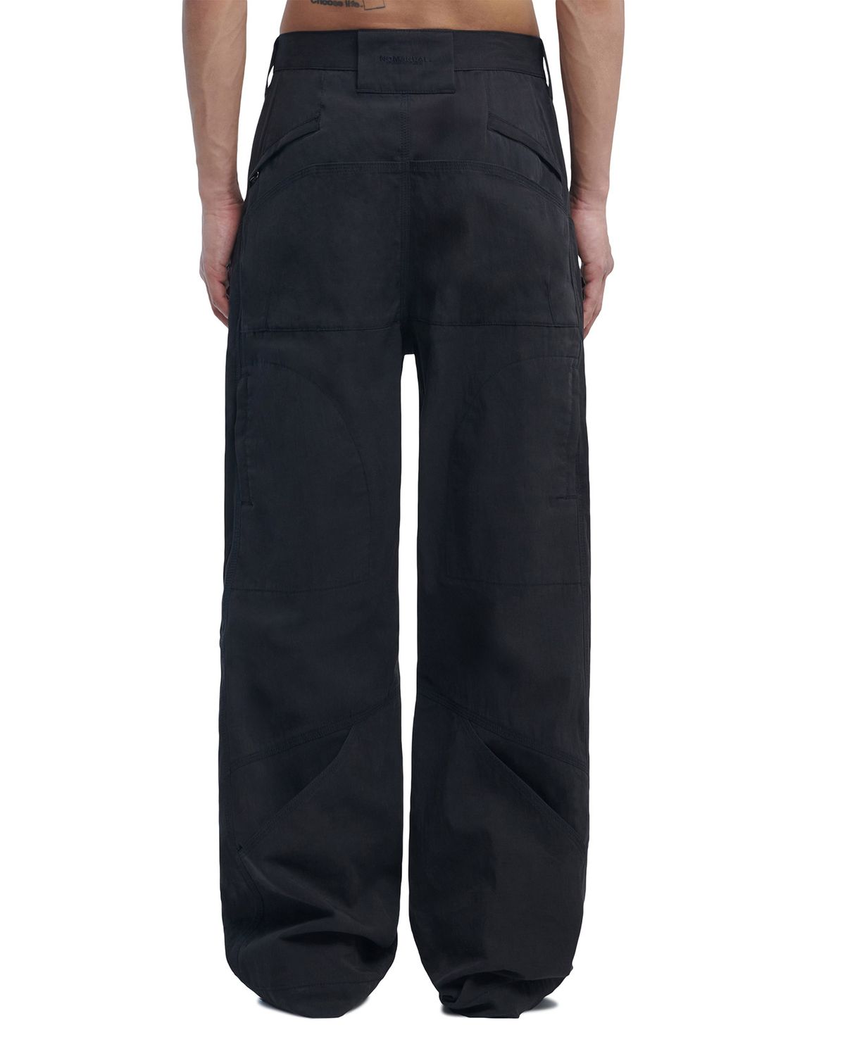 노매뉴얼(NOMANUAL) 17P WORK PANTS - BLACK