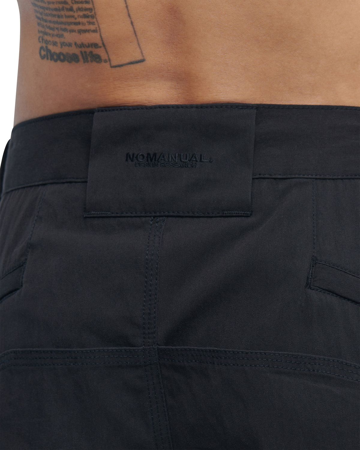 노매뉴얼(NOMANUAL) 17P WORK PANTS - BLACK