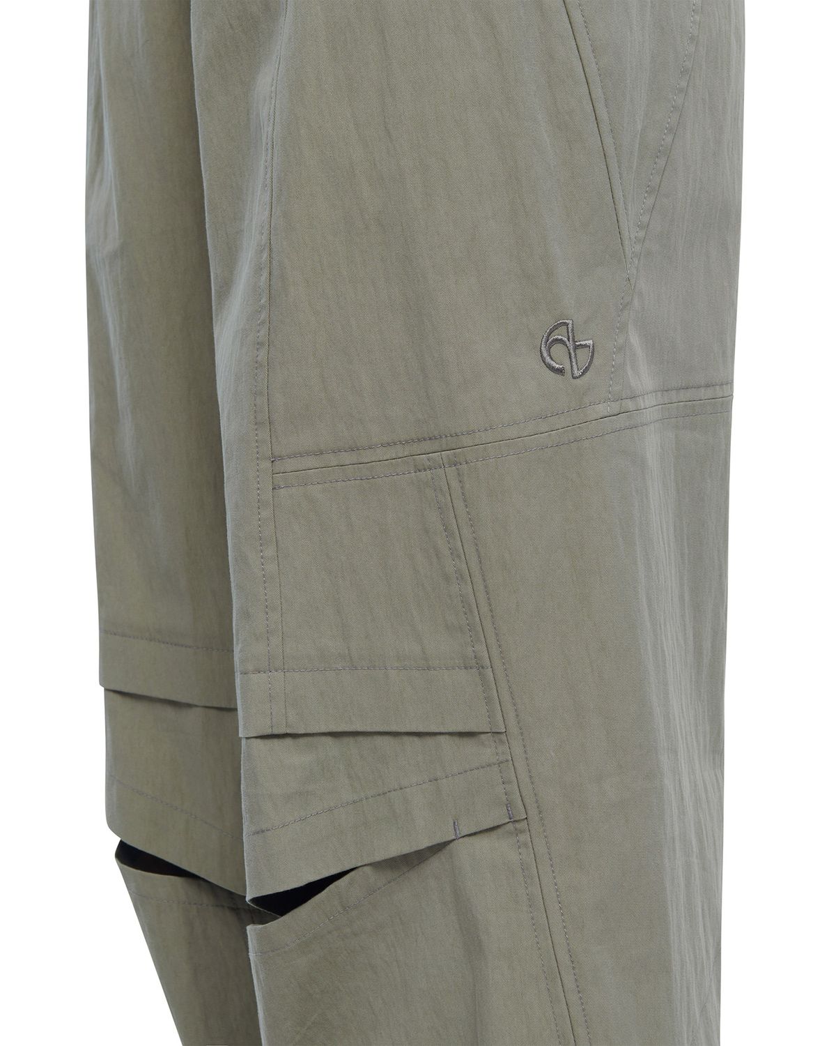 노매뉴얼(NOMANUAL) VENTILATION FIELD PANTS - KHAKI GRAY