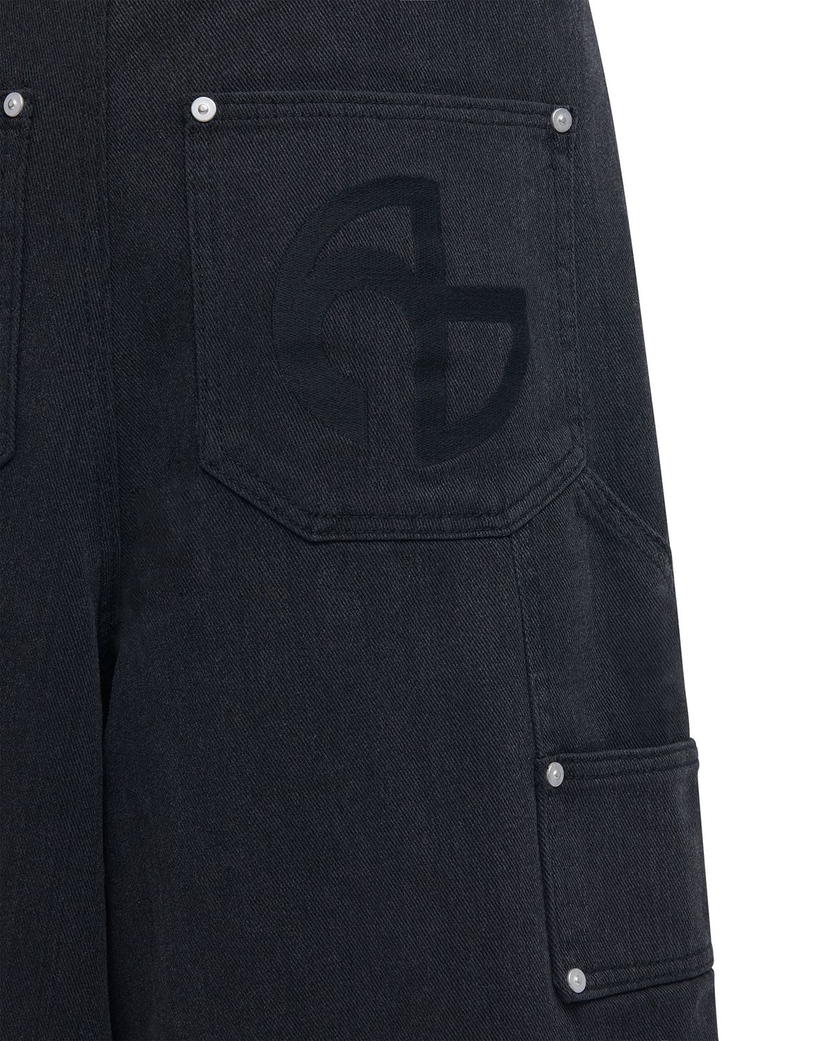 노매뉴얼(NOMANUAL) C.D.L BERMUDA PANTS - WASHED BLACK