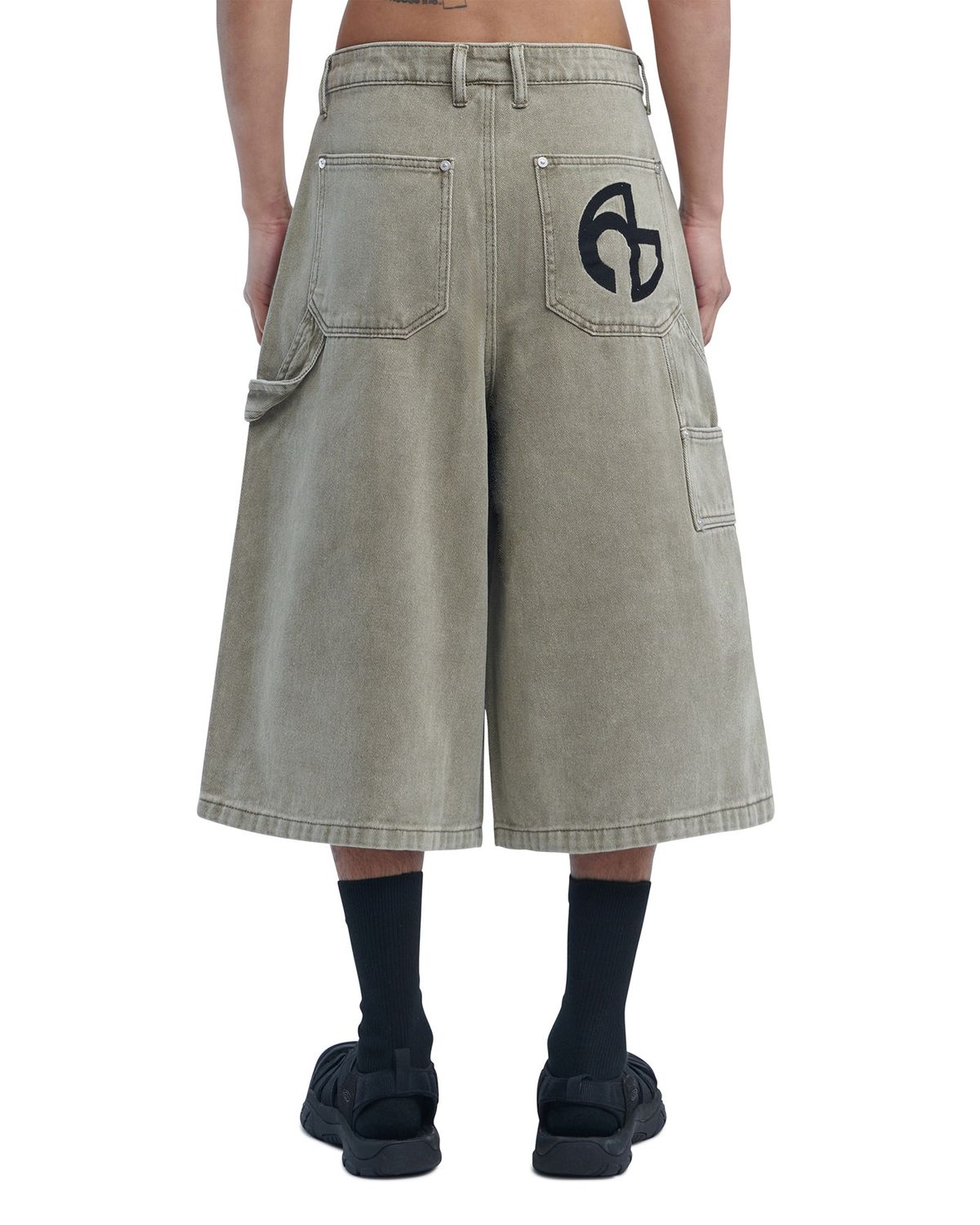 노매뉴얼(NOMANUAL) C.D.L BERMUDA PANTS - KHAKI
