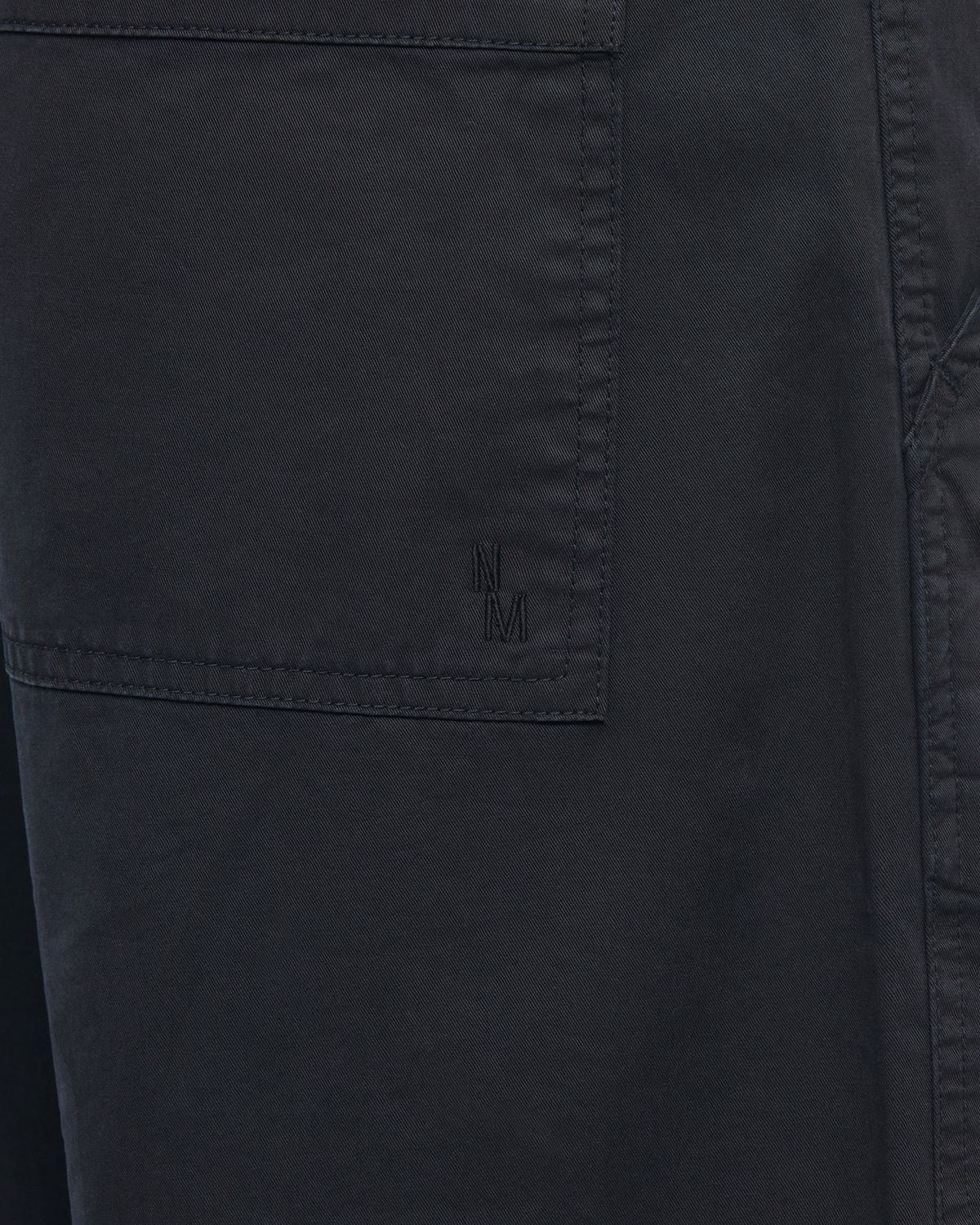 노매뉴얼(NOMANUAL) B.M CARGO SHORTS - WASHED BLACK