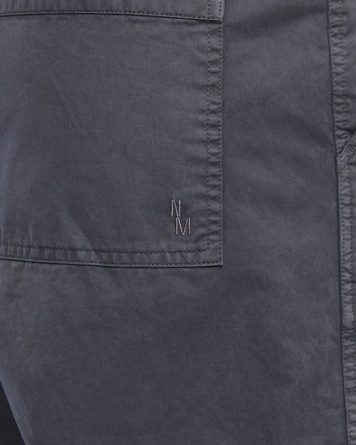 노매뉴얼(NOMANUAL) B.M CARGO SHORTS - WASHED CHARCOAL