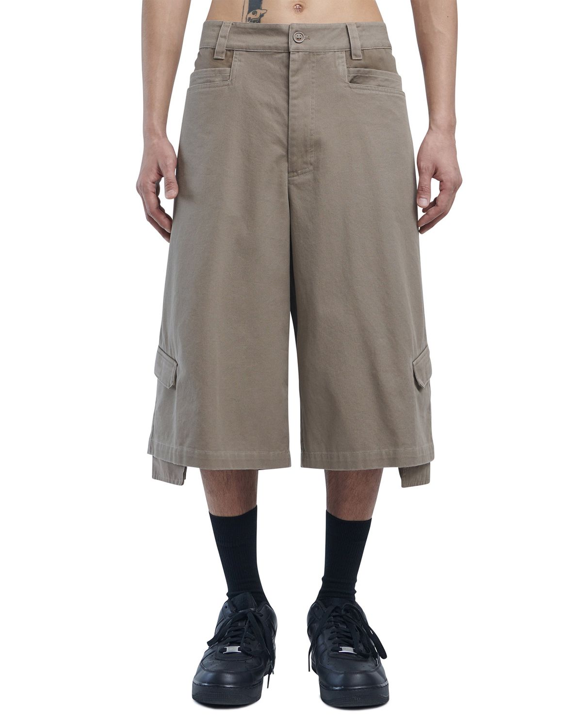 노매뉴얼(NOMANUAL) T.Q PANTS - ASH BROWN