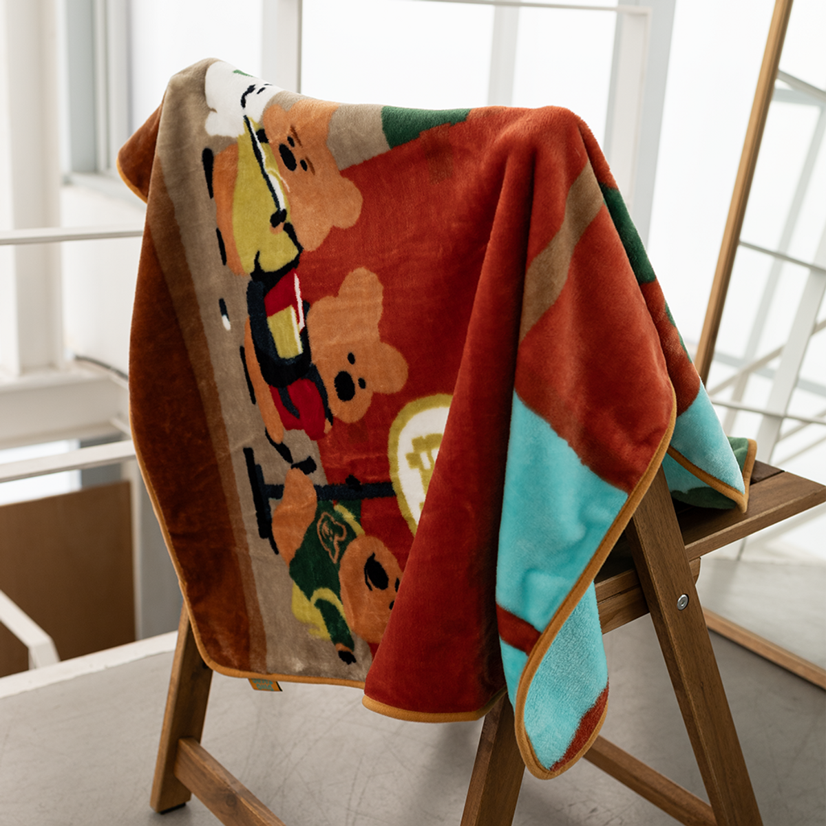 다이노탱(DINOTAENG) Quokka in School Blanket